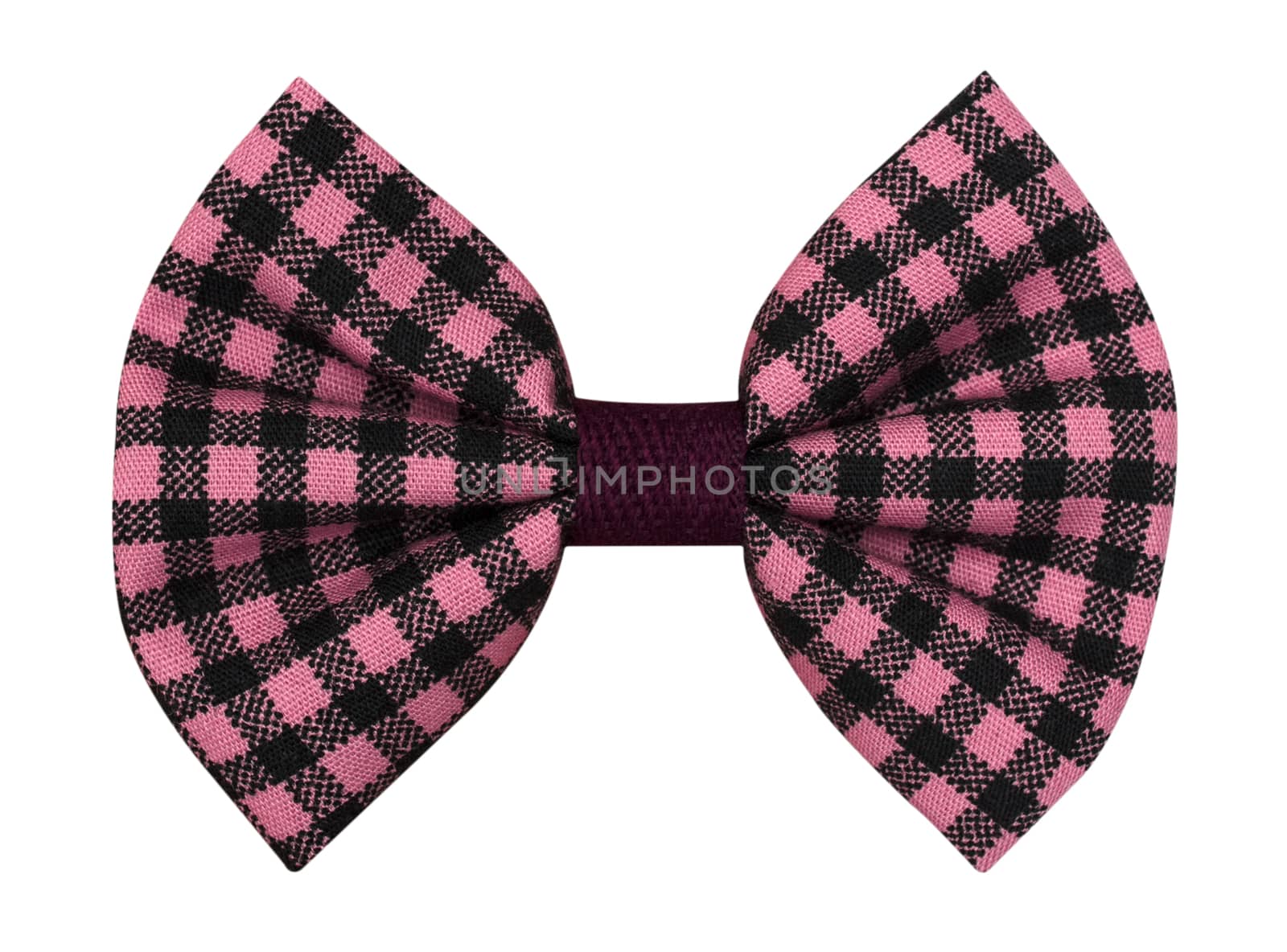 handmade bow tie isolated on white background