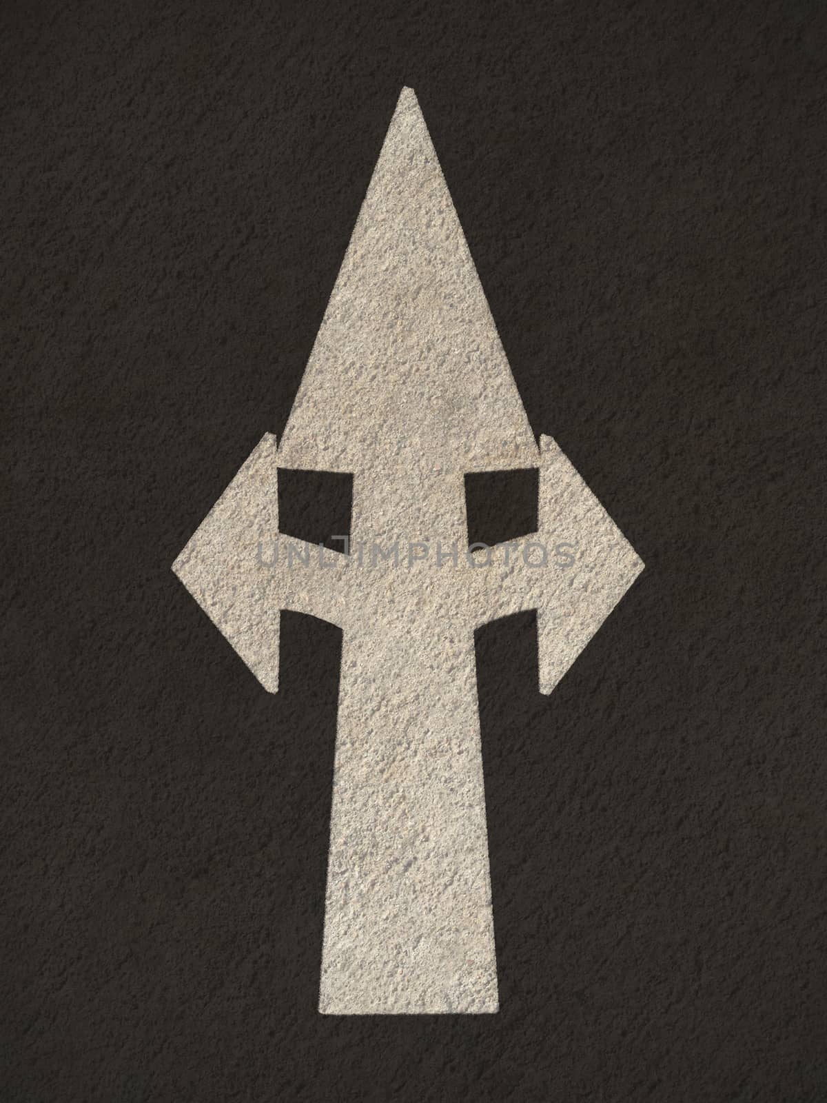 grunge arrow signs road