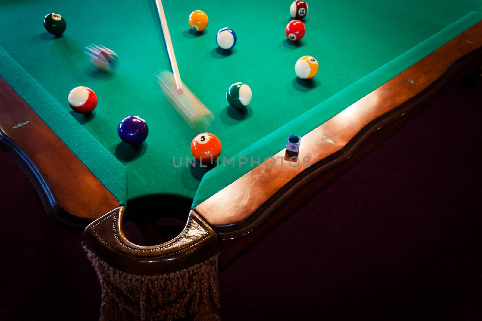 the pool table by terex
