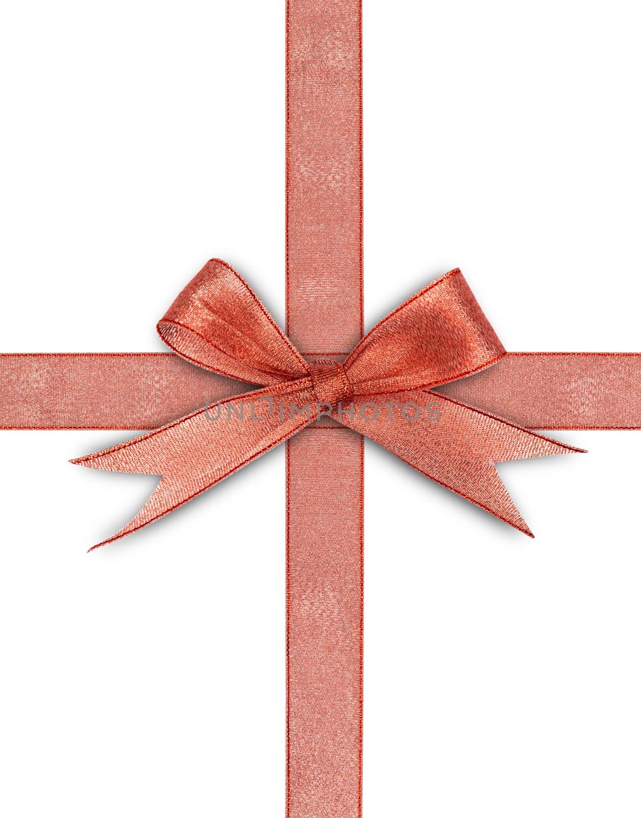 ribbon isolated on white