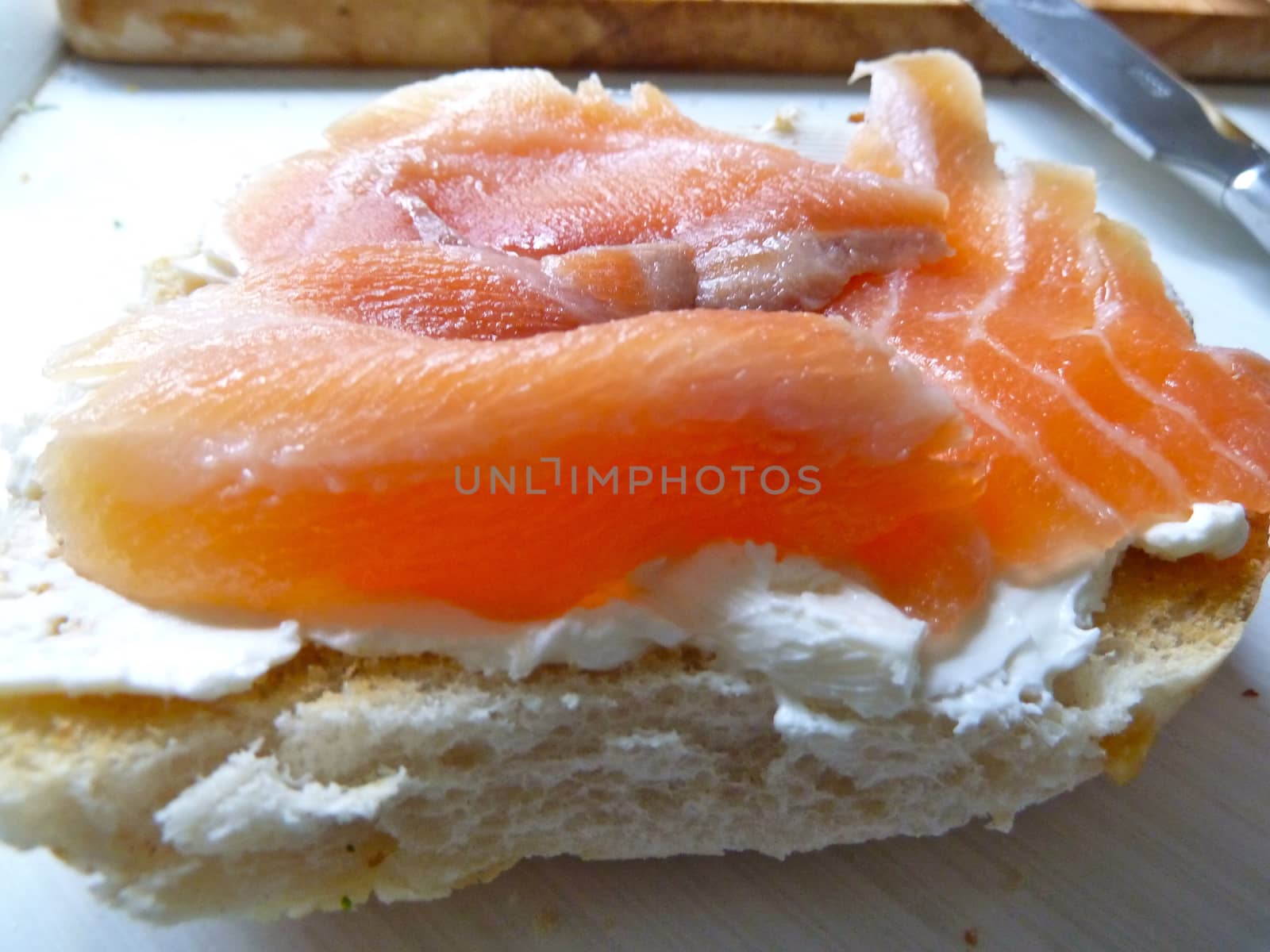 Salmon and cream cheese by gazmoi
