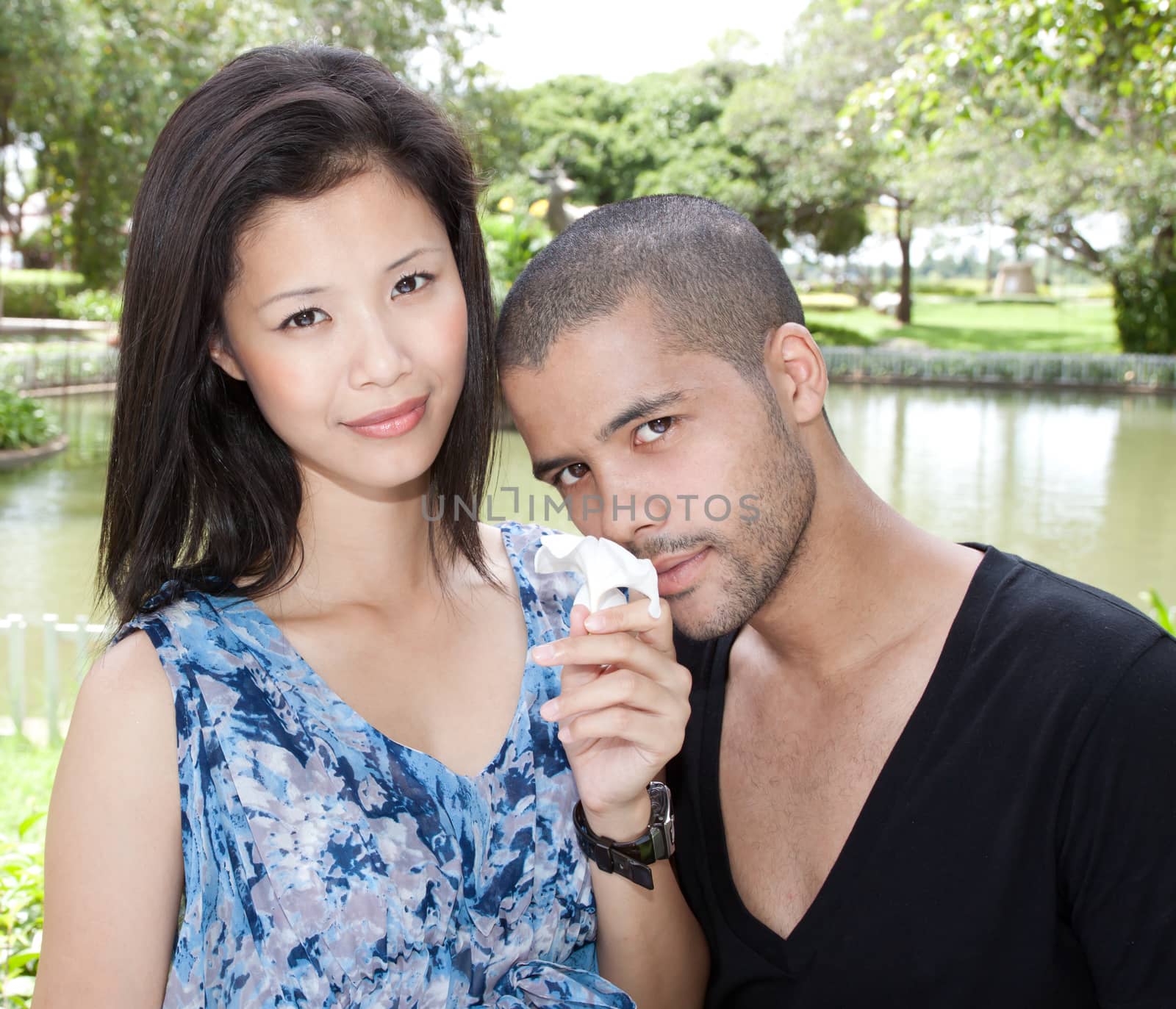 african man and asian woman lover