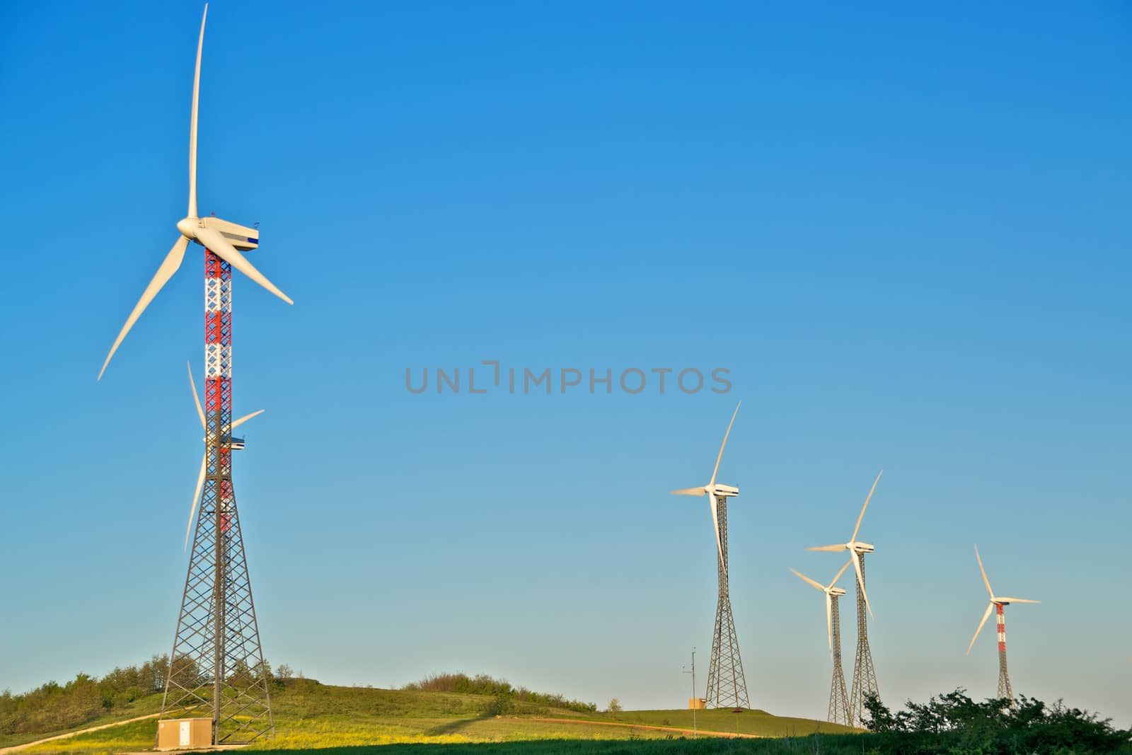 Wind turbine towers by rosariomanzo