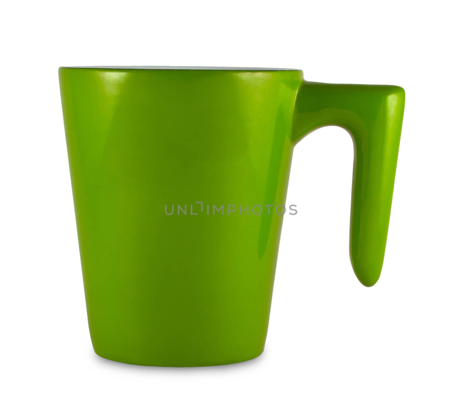 cup on a white background