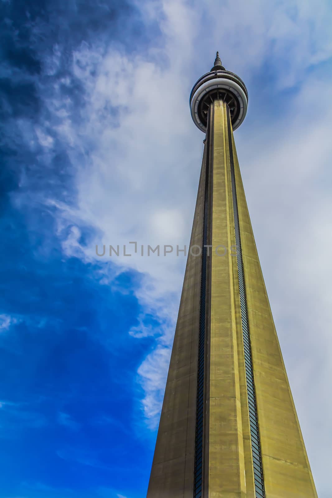 CN Tower in Toronto, Canada by petkolophoto