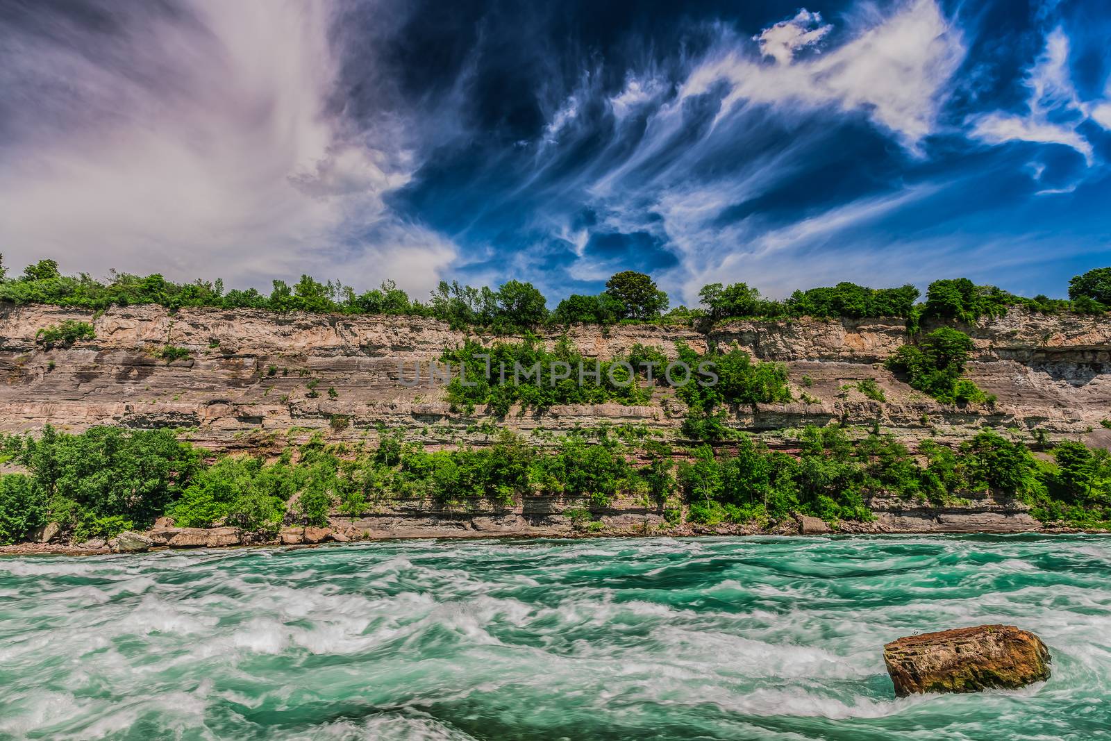 Niagara river by petkolophoto