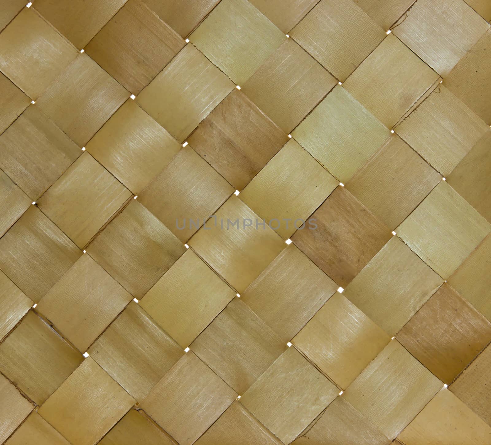 Native Thai style bamboo wall