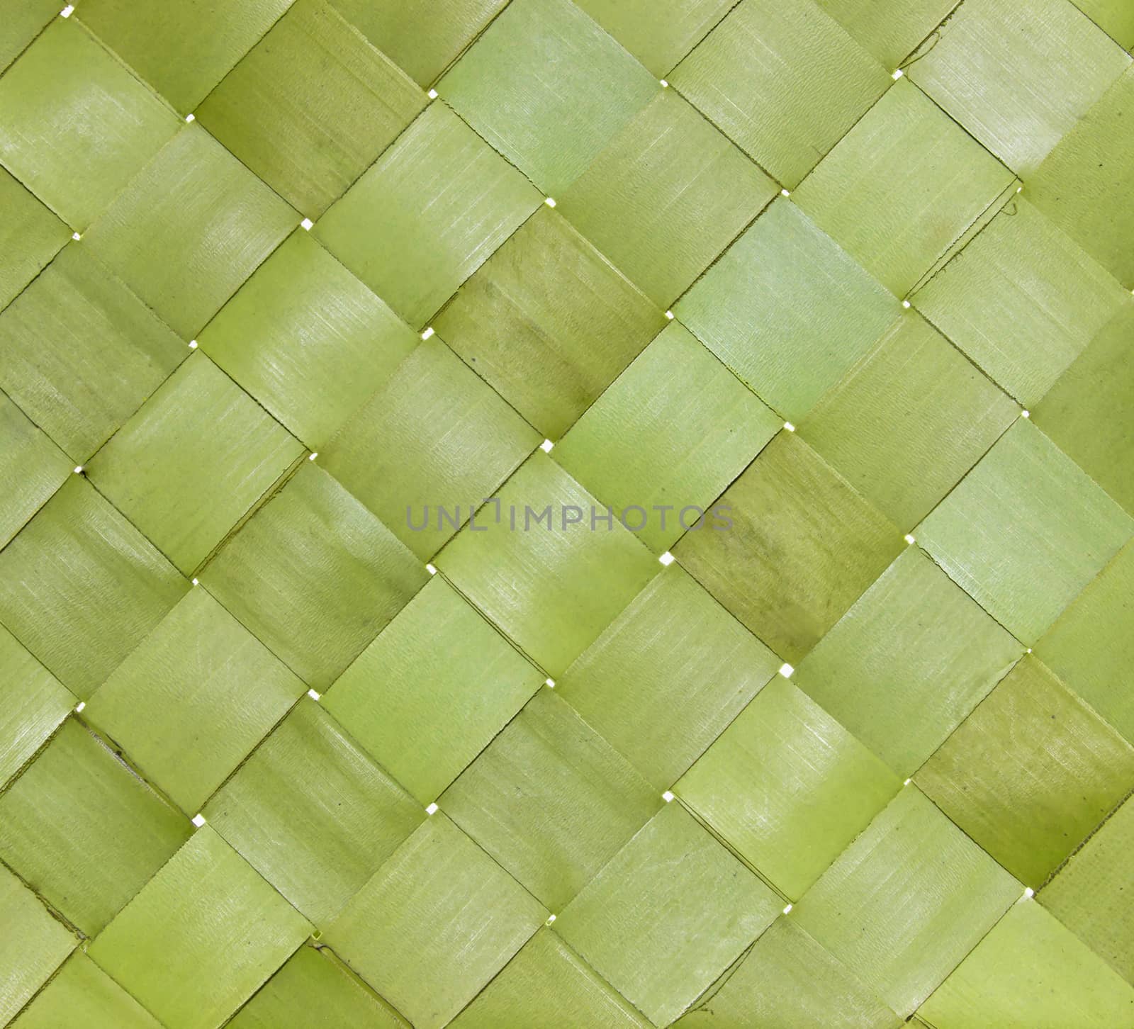 Native Thai style bamboo wall