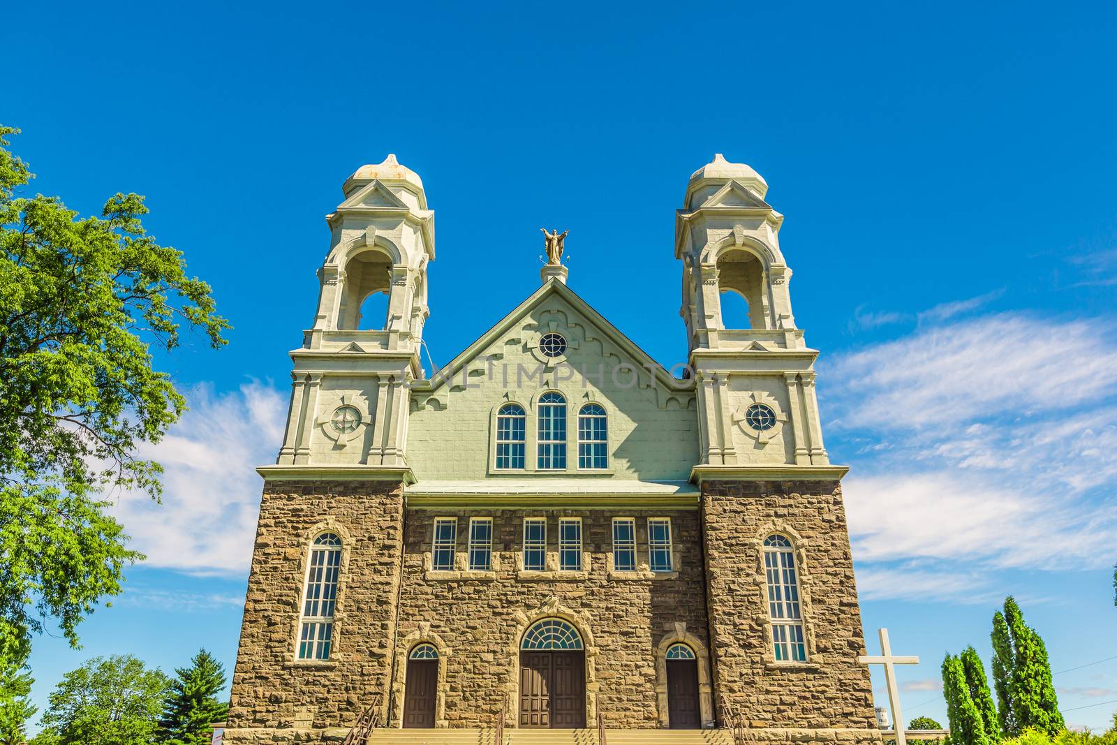 A really old church in the city of Toronto, Ontario, Canada.