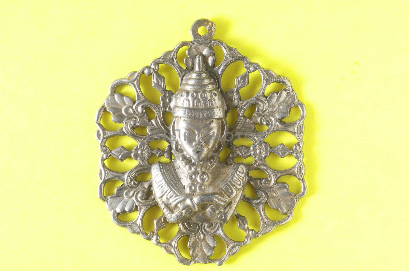 Silver Buddha Pendant Jewel by underworld