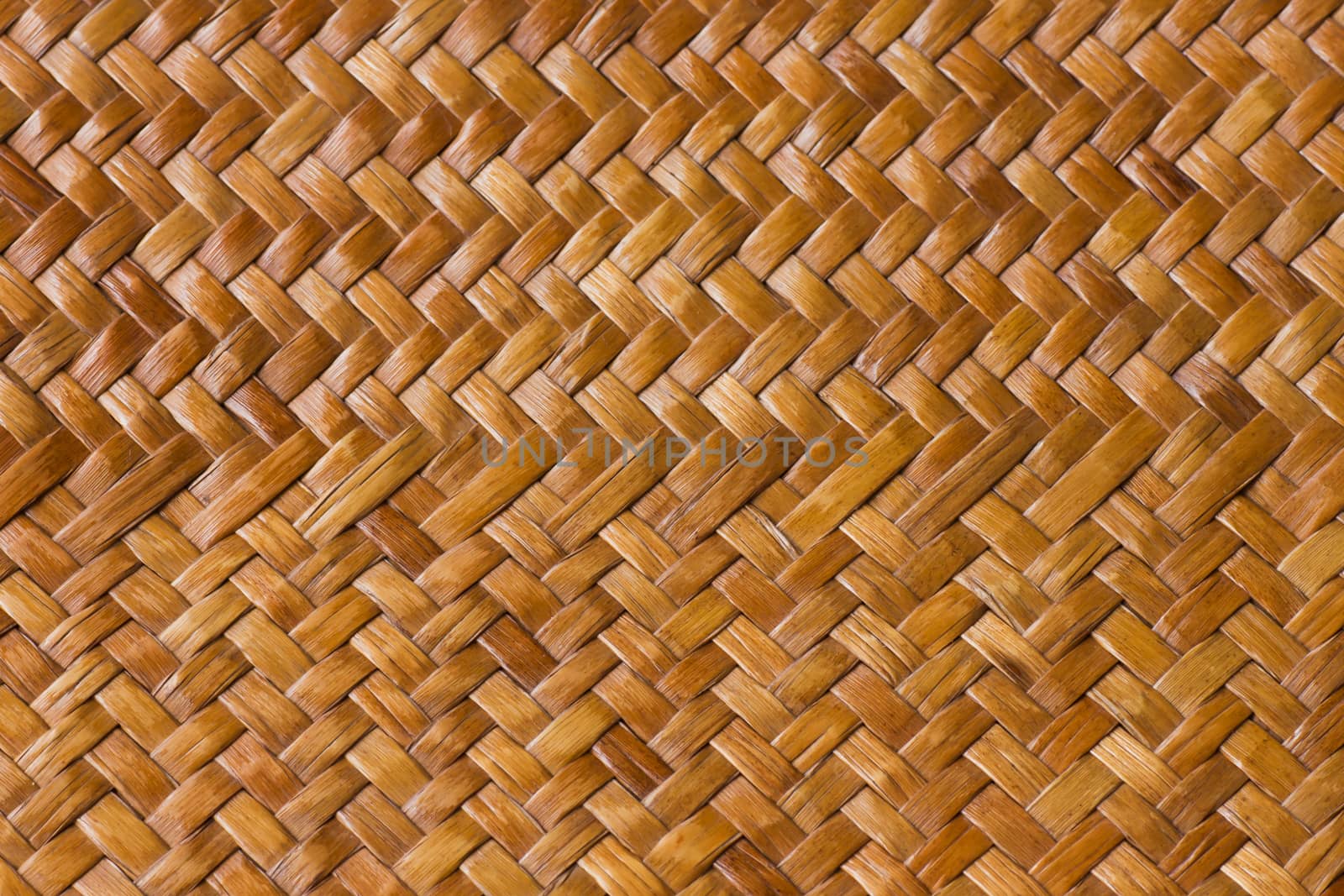 Native Thai style bamboo wall