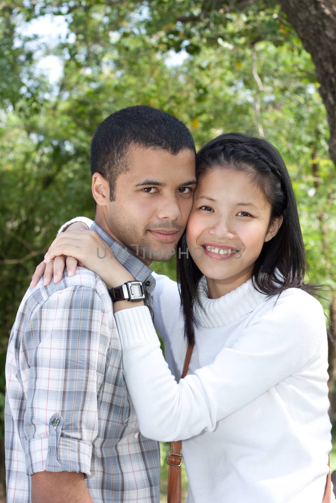 african man and asian woman lover