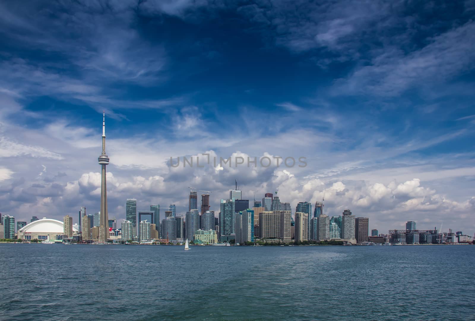 The view of Toronto City by petkolophoto