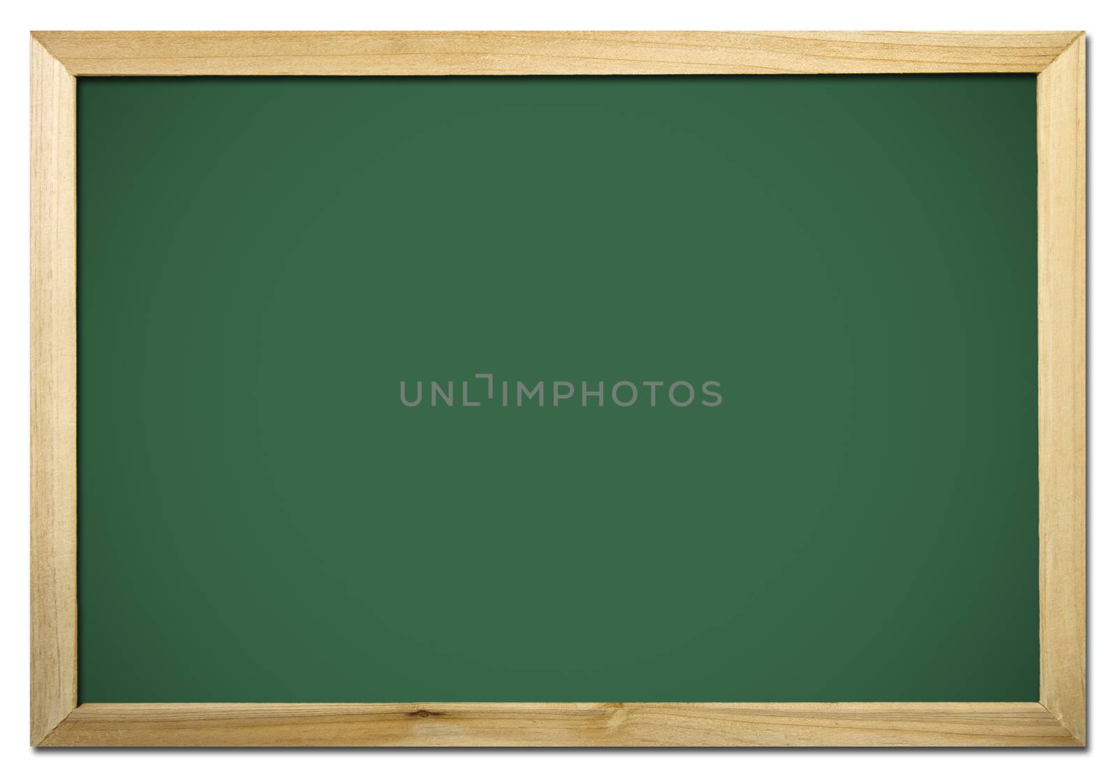 blackboard isolated on white background