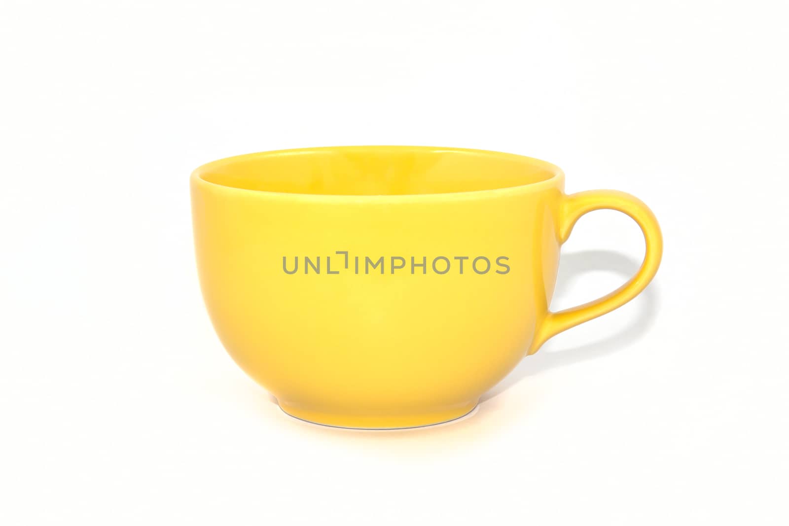 cup on a white background