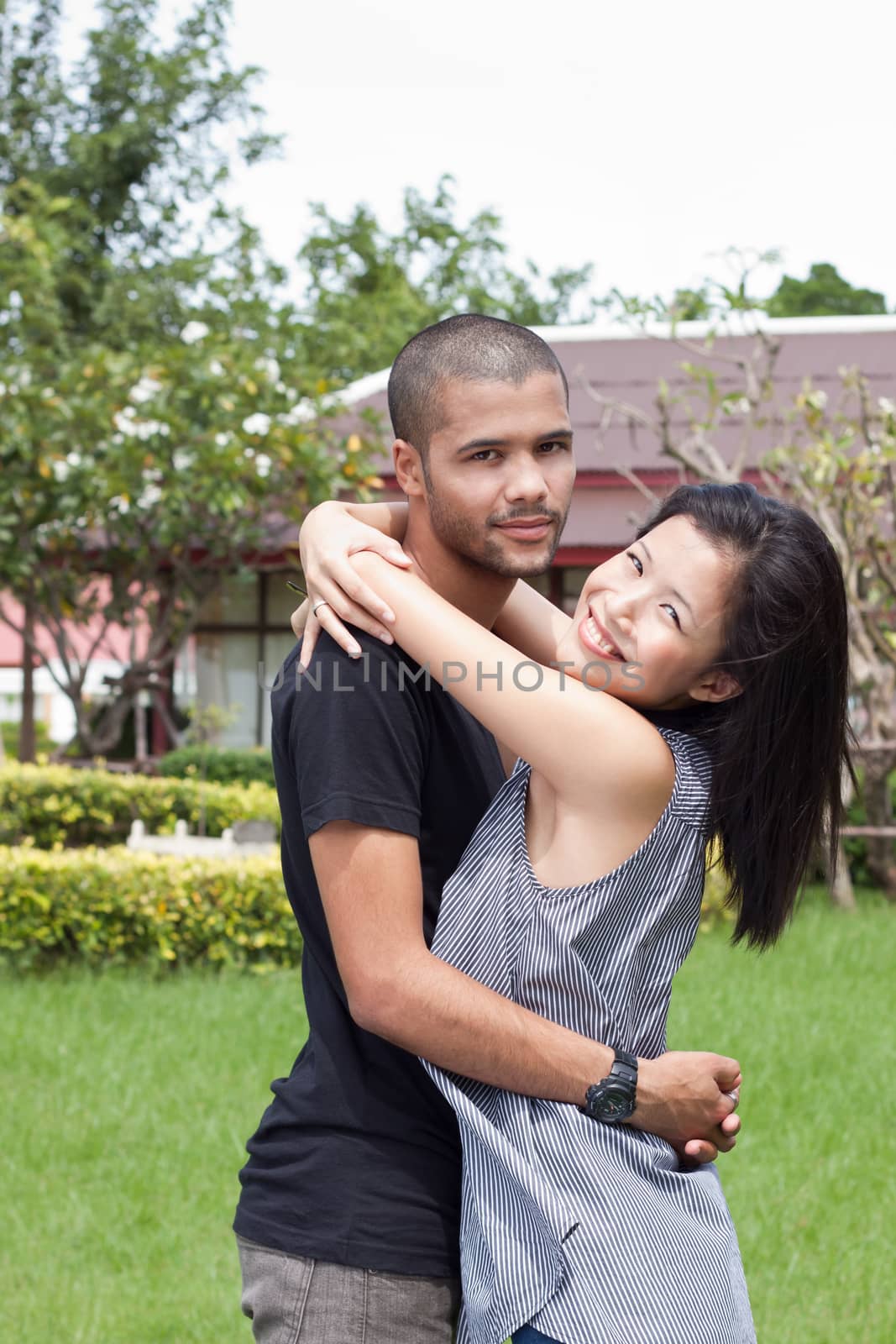 african man and asian woman lover by taesmileland