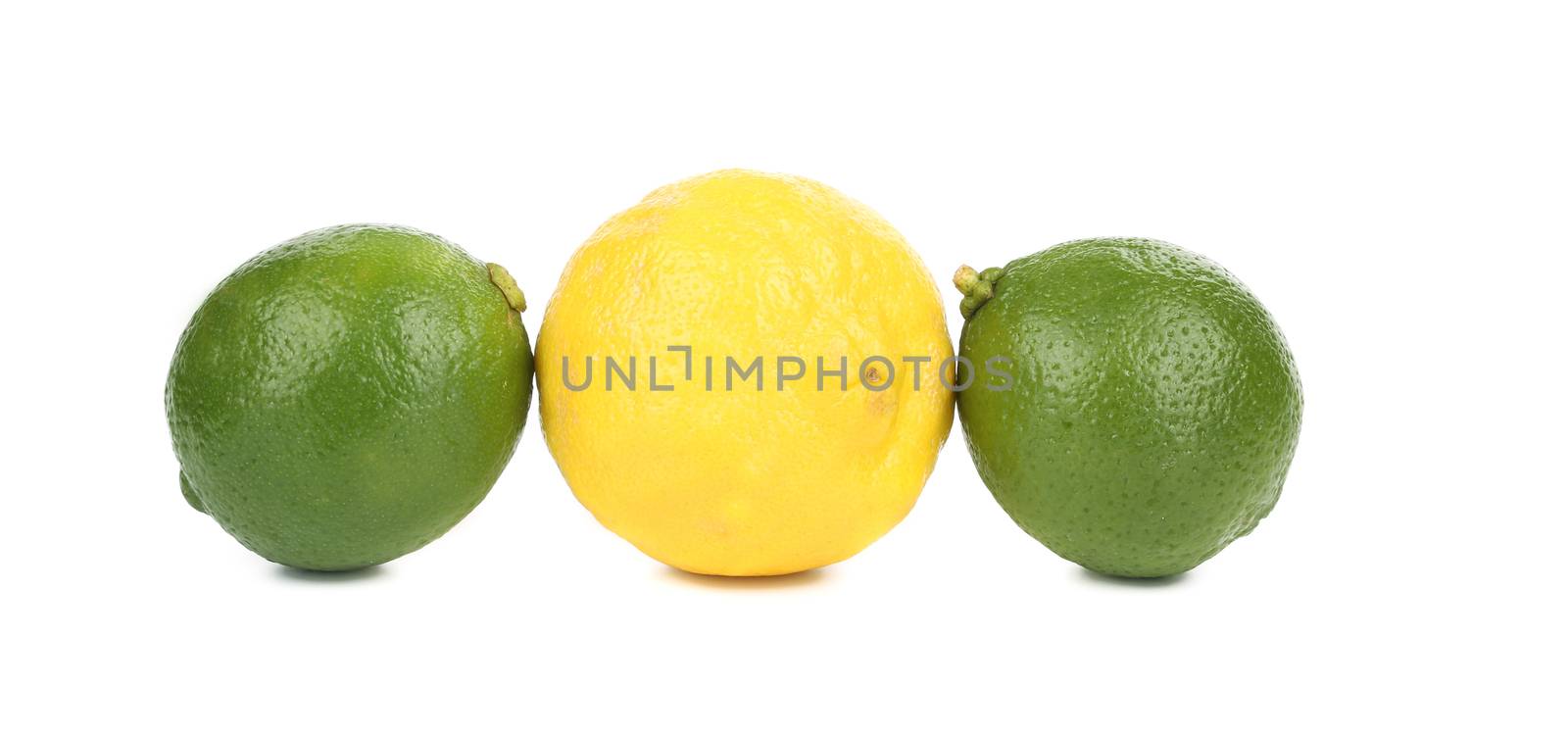 Two lime and one lemon. by indigolotos