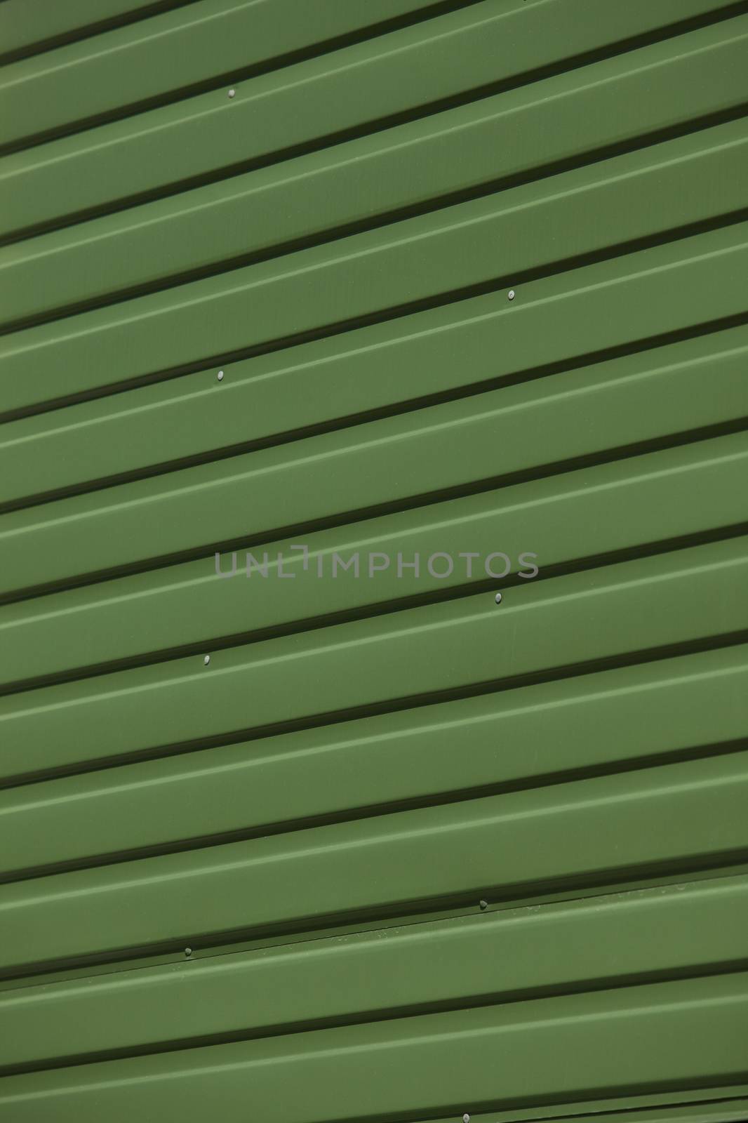 Green Corrugated Iron Full Frame