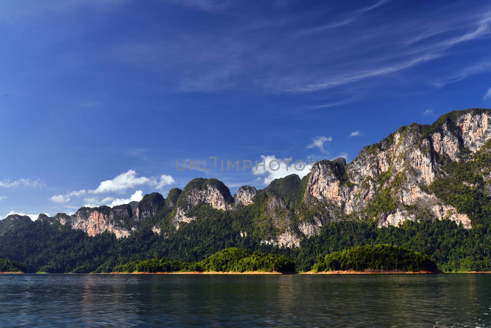 Cheo Lan lake. Khao Sok National Park. Thailand. by jakgree