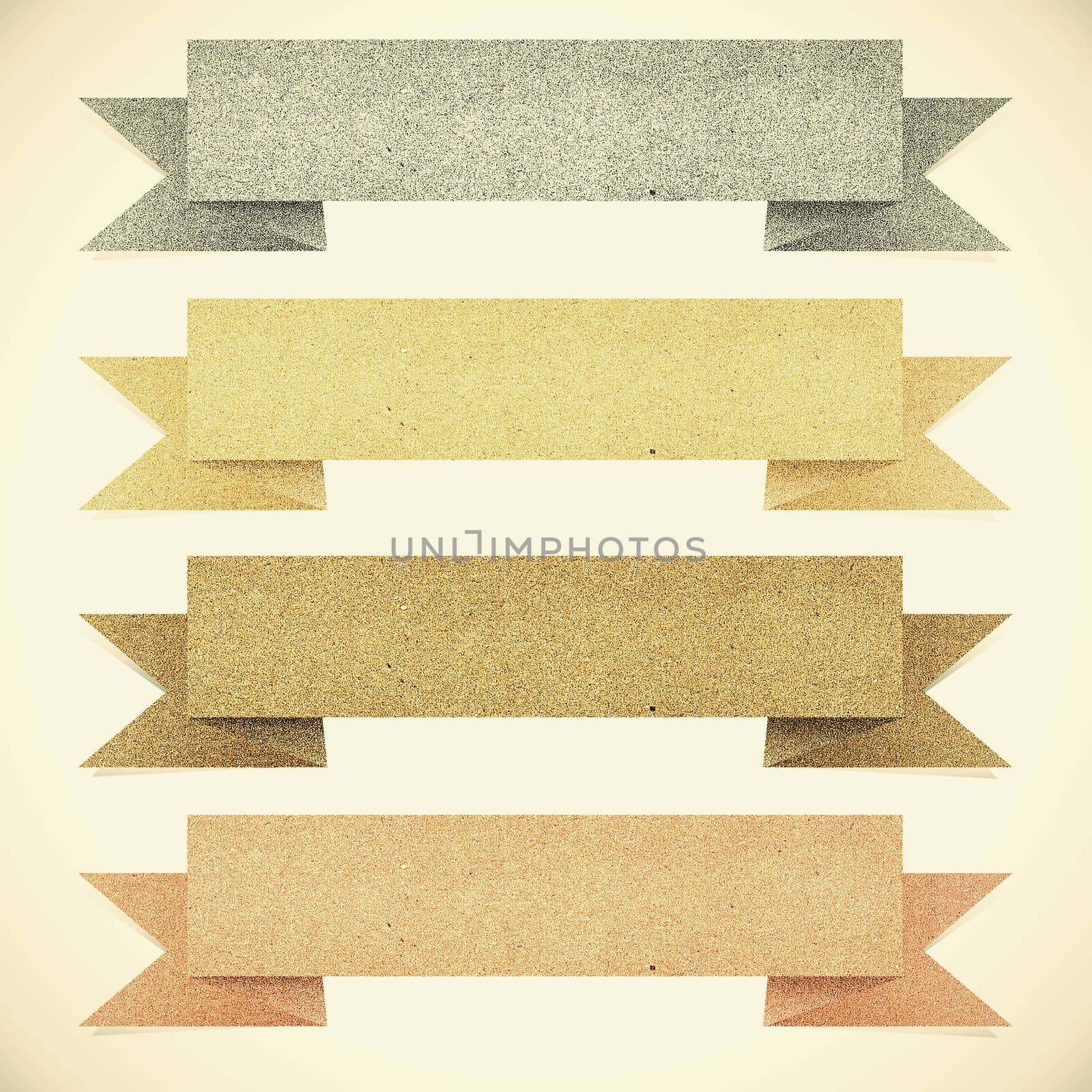 Old Paper texture ,Header tag recycled paper on vintage tone  background