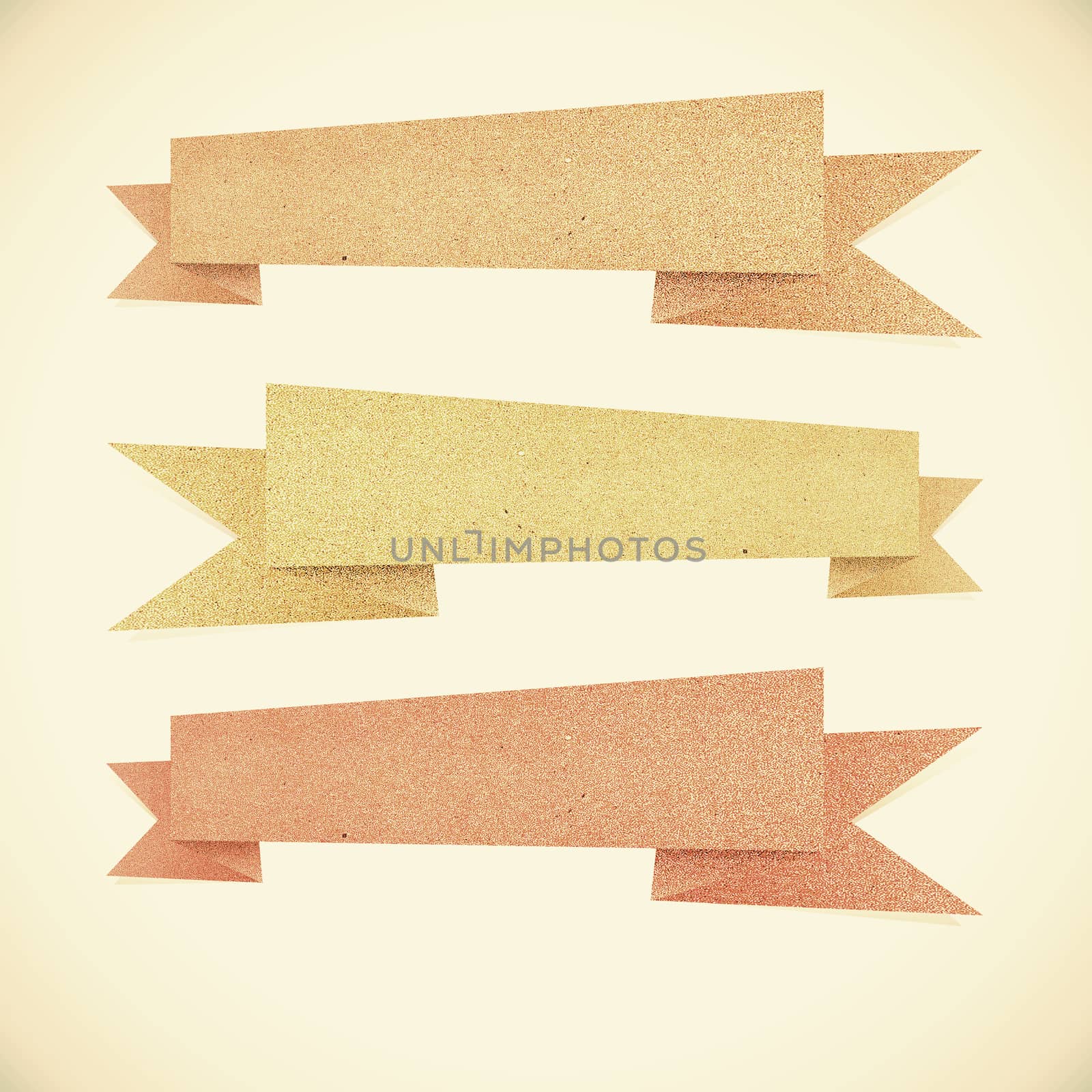 Paper texture ,Header tag recycled paper on vintage tone style by jakgree