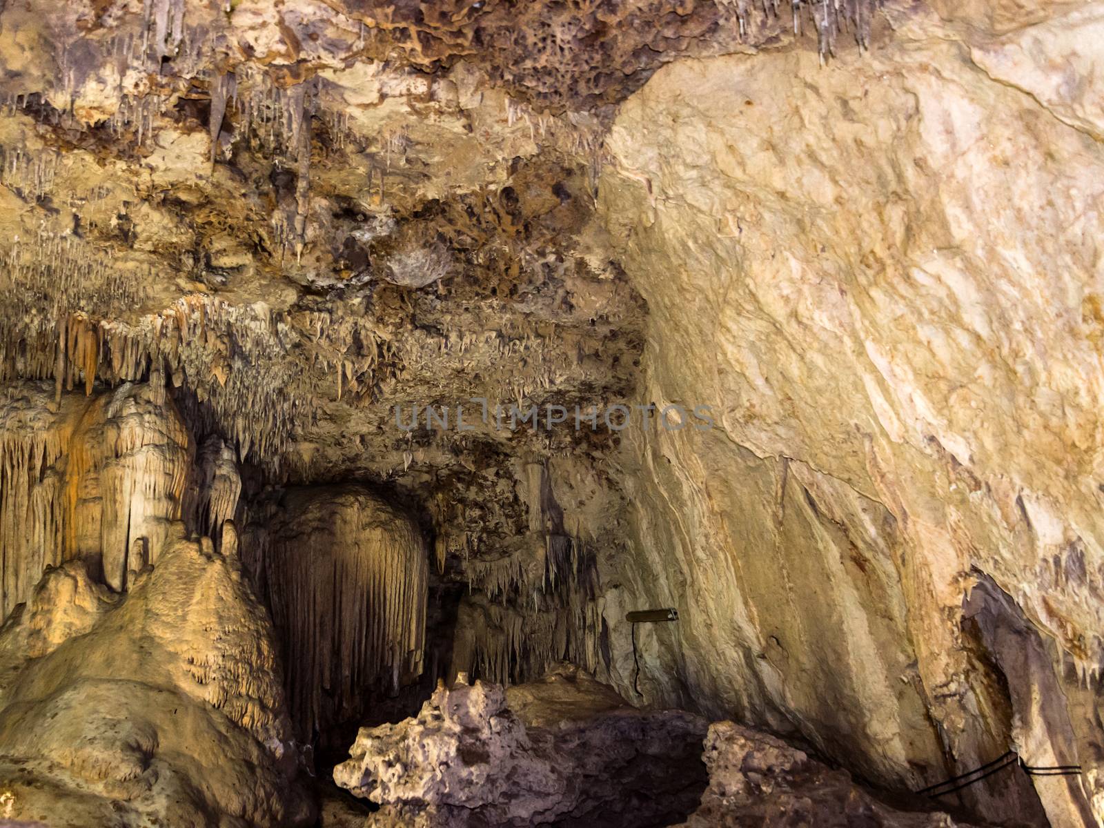 Soda straw cave in Trang,Thailand