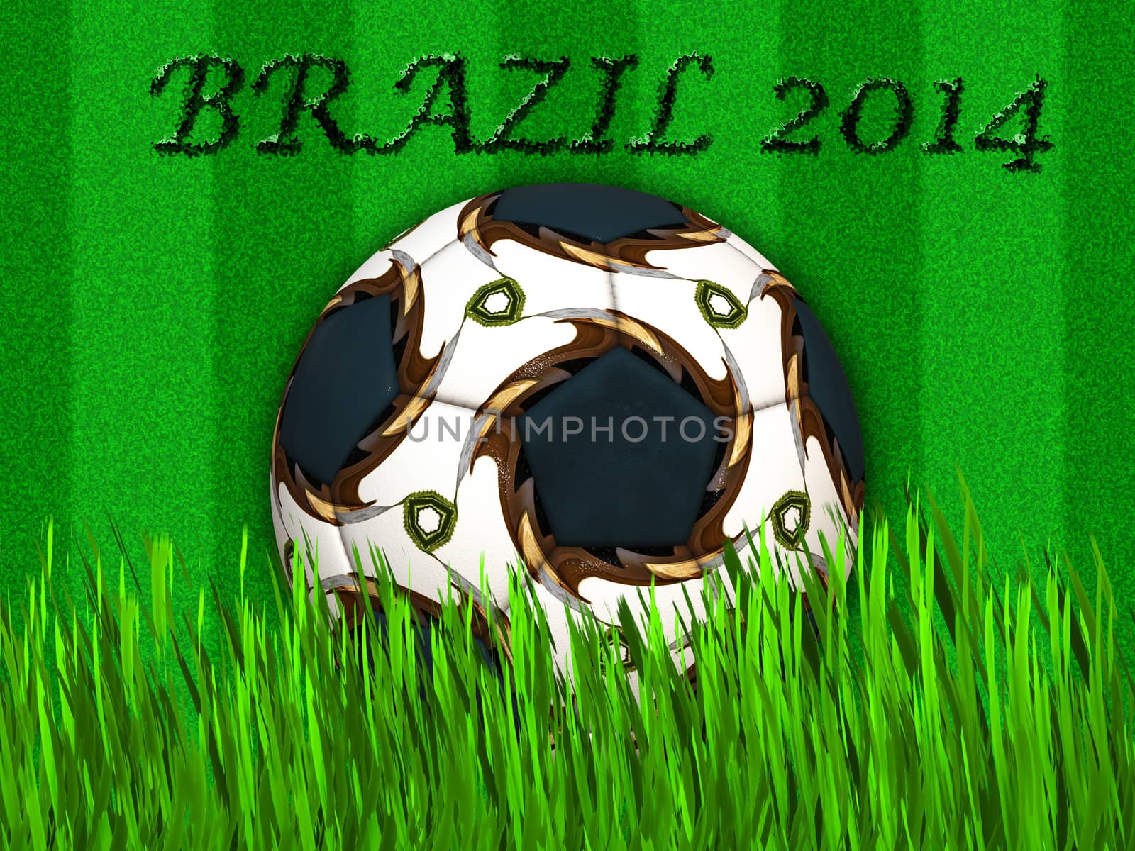 FIFA World cup - Brazil 2014 soccer ball by ankarb