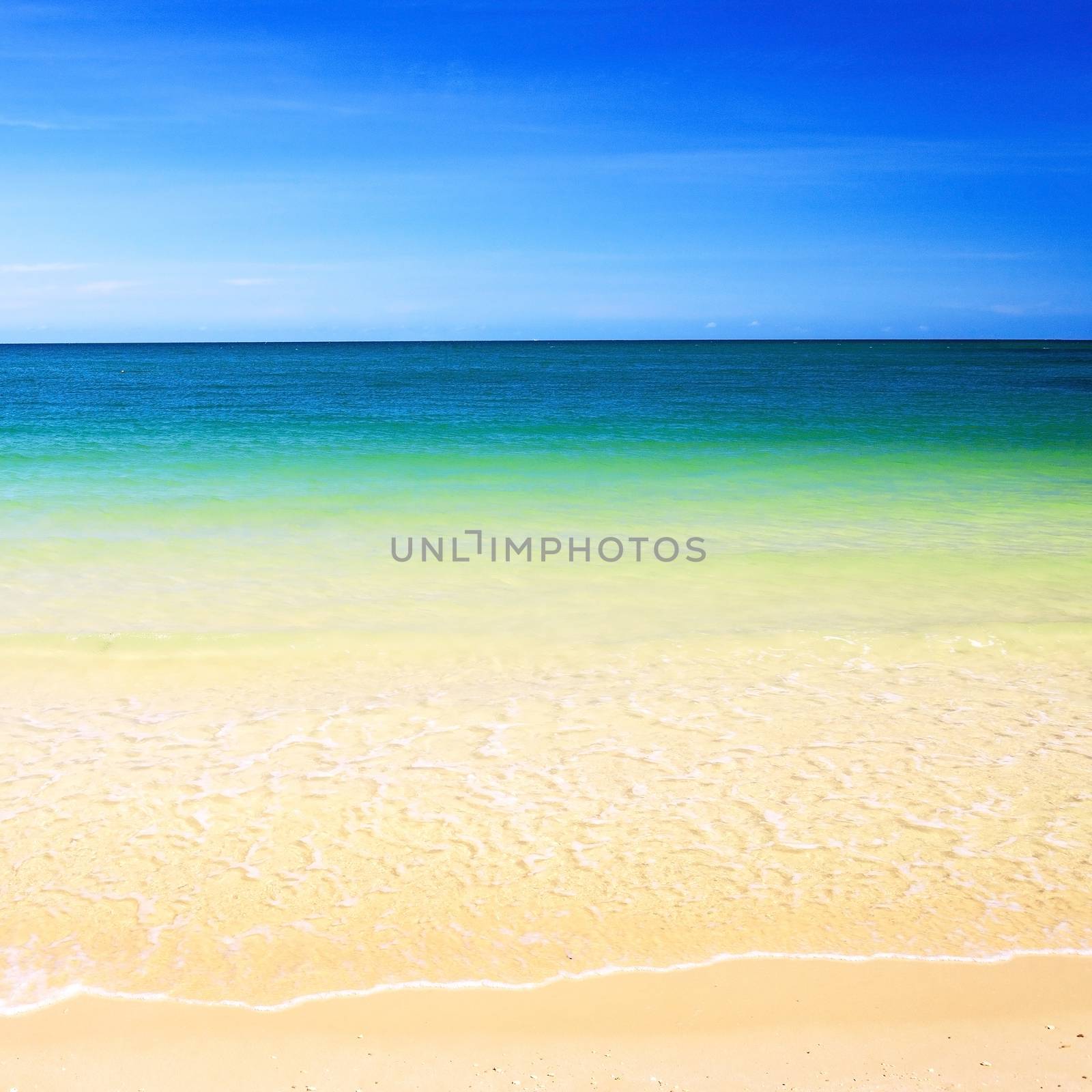 Idyllic Scene Beach at Samed Island,Thailand  by jakgree