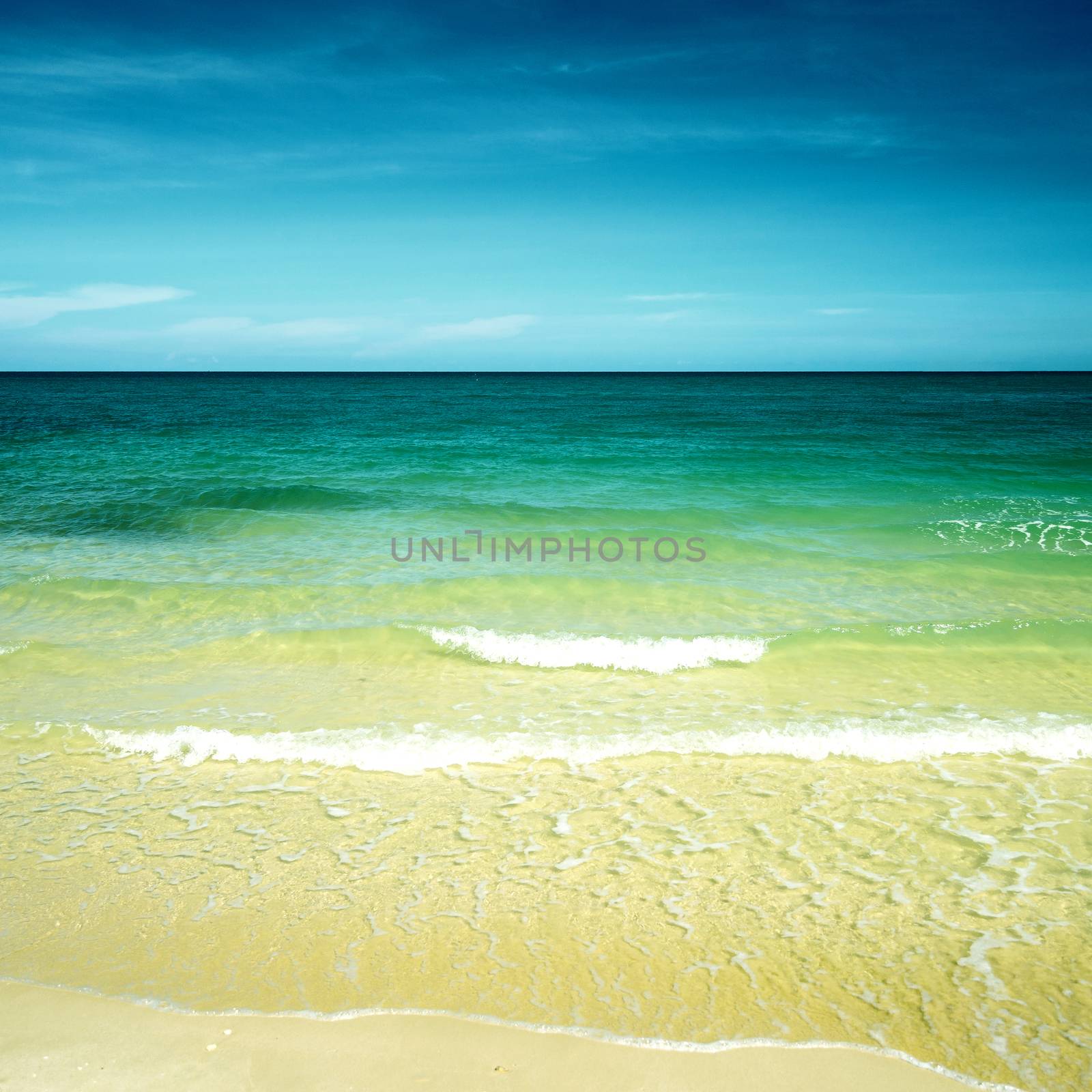 Idyllic Scene Beach at Samed Island,Thailand 