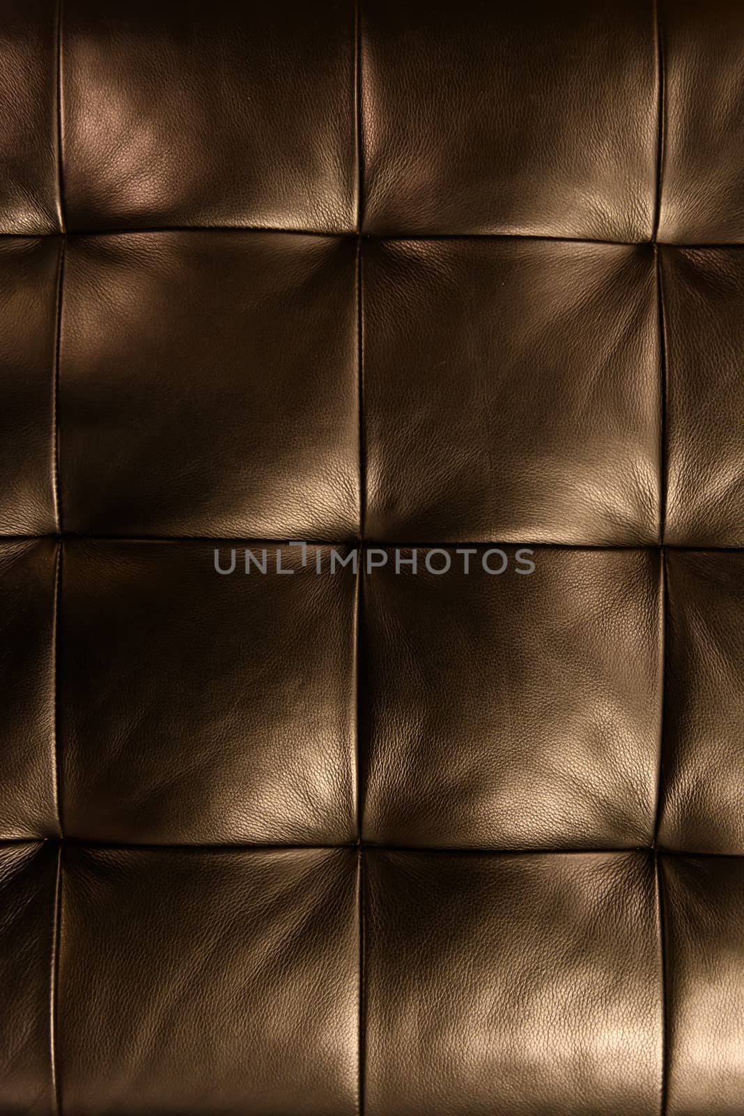 Luxury brown leather close-up background by jakgree