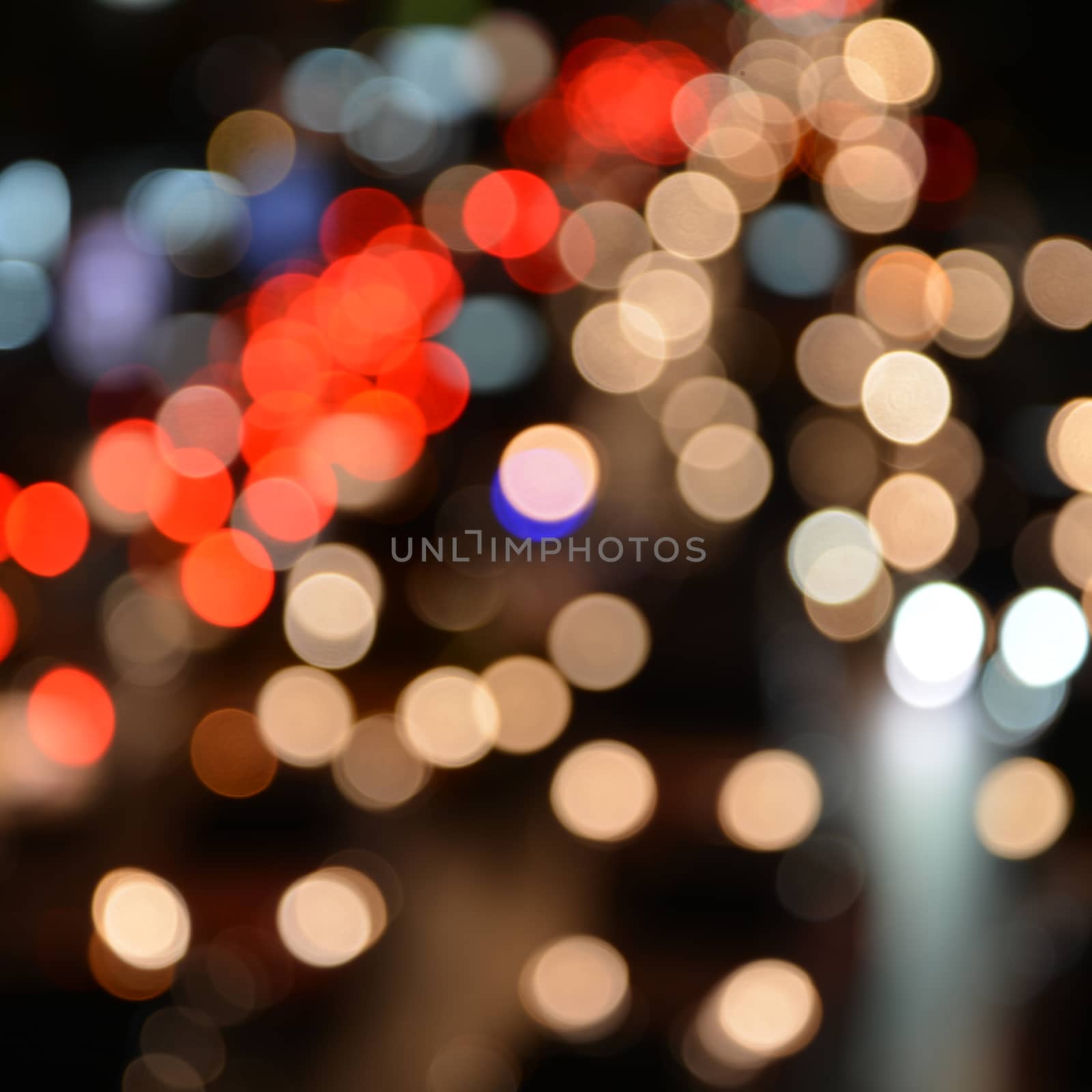 Abstract circular bokeh background 