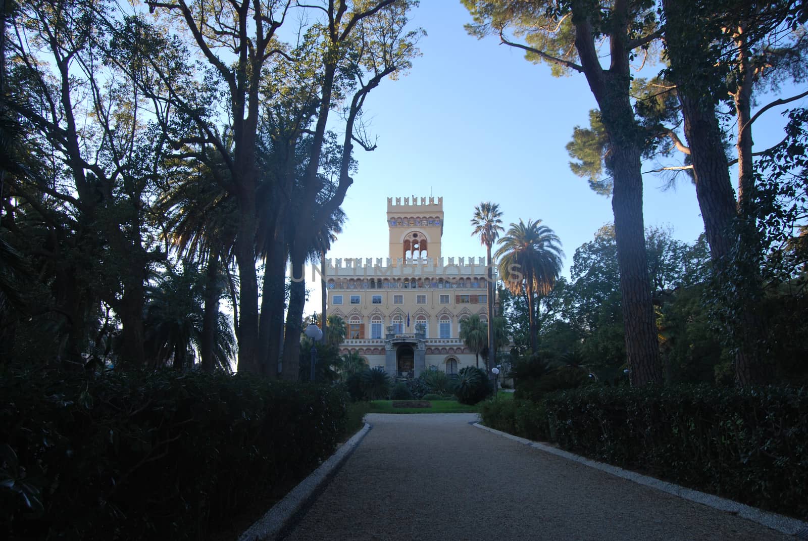 the park in Arenzano