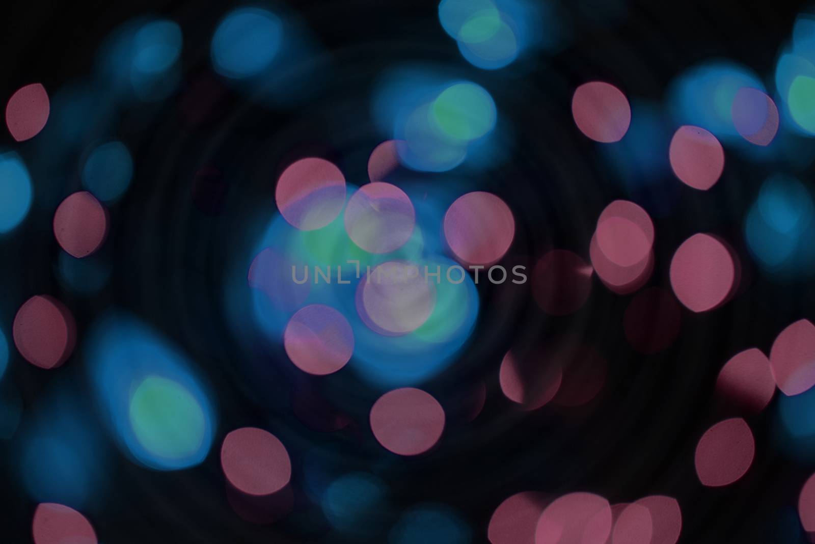 pink and blue abstract lights by ftlaudgirl