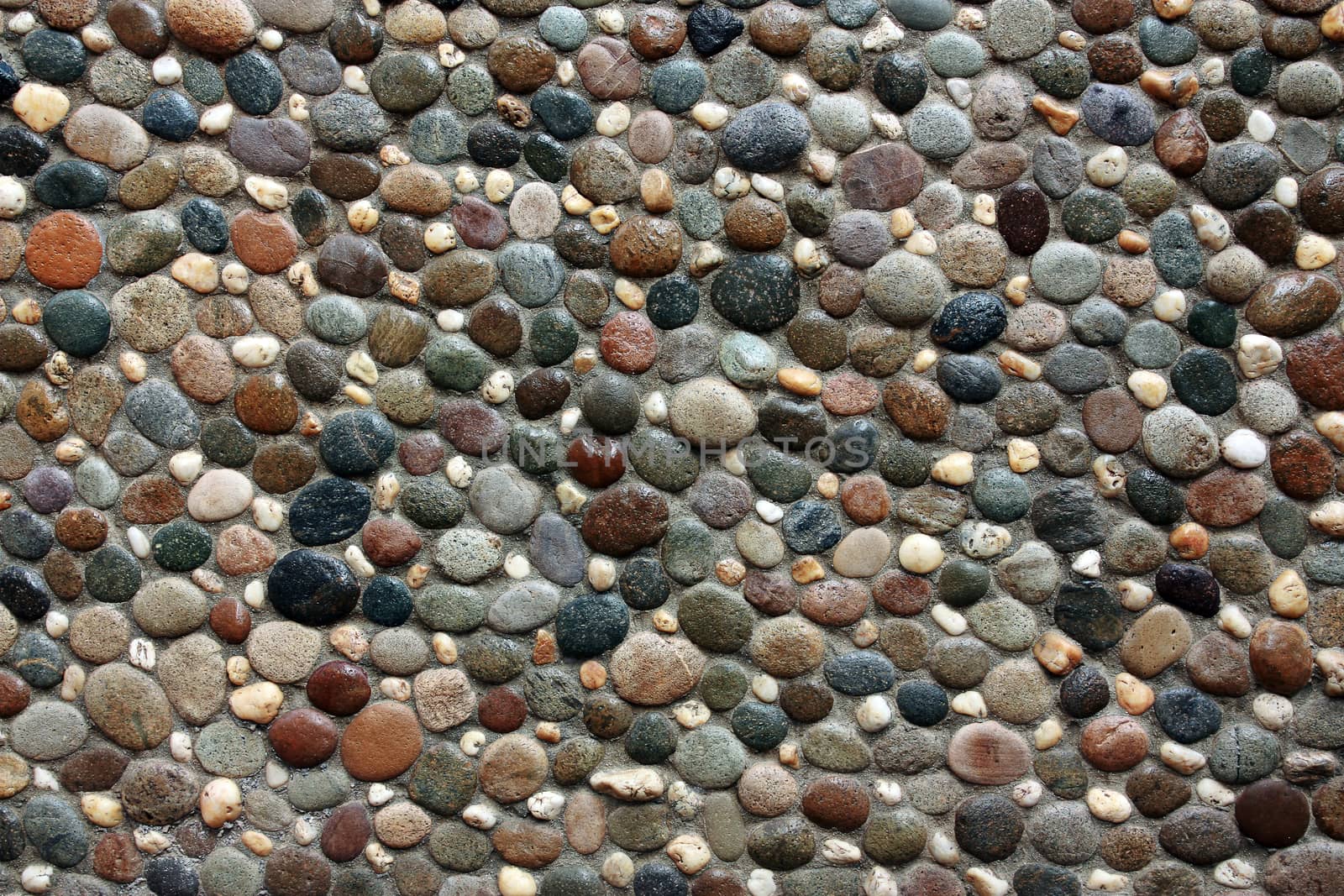 texture of the wall made from a rock 