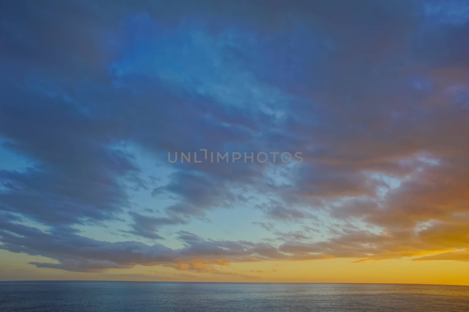 Colored Clouds at Sunset by underworld