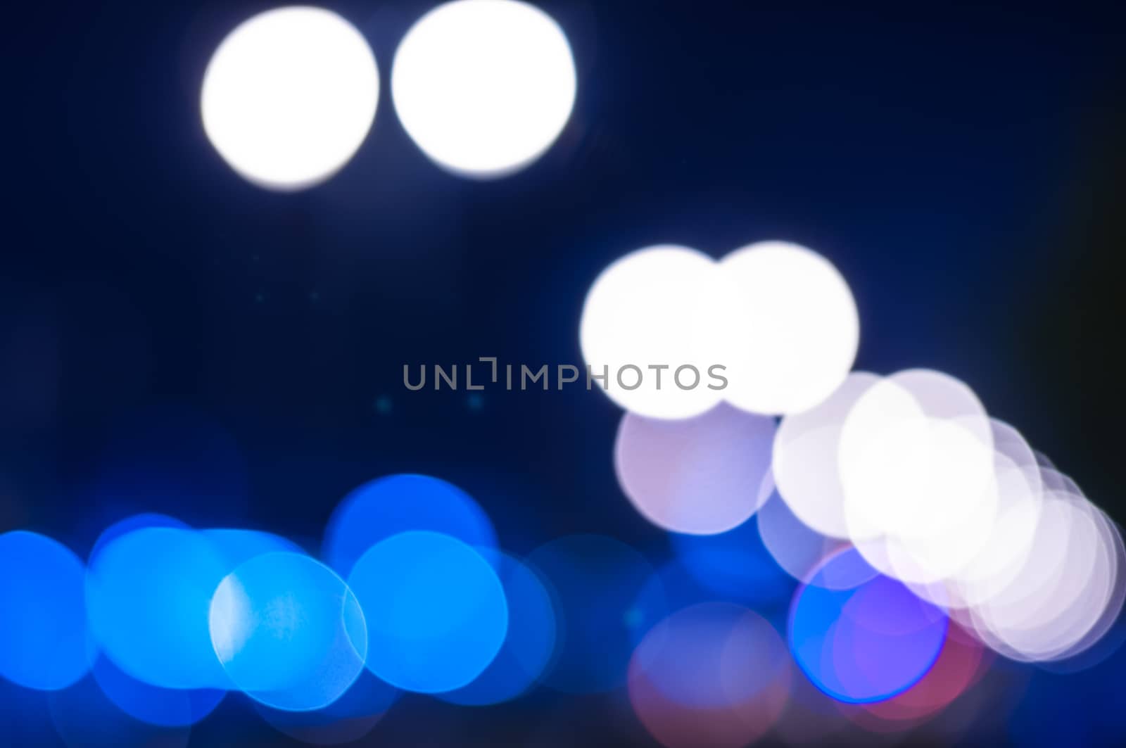 Abstract light bokeh by Sorapop