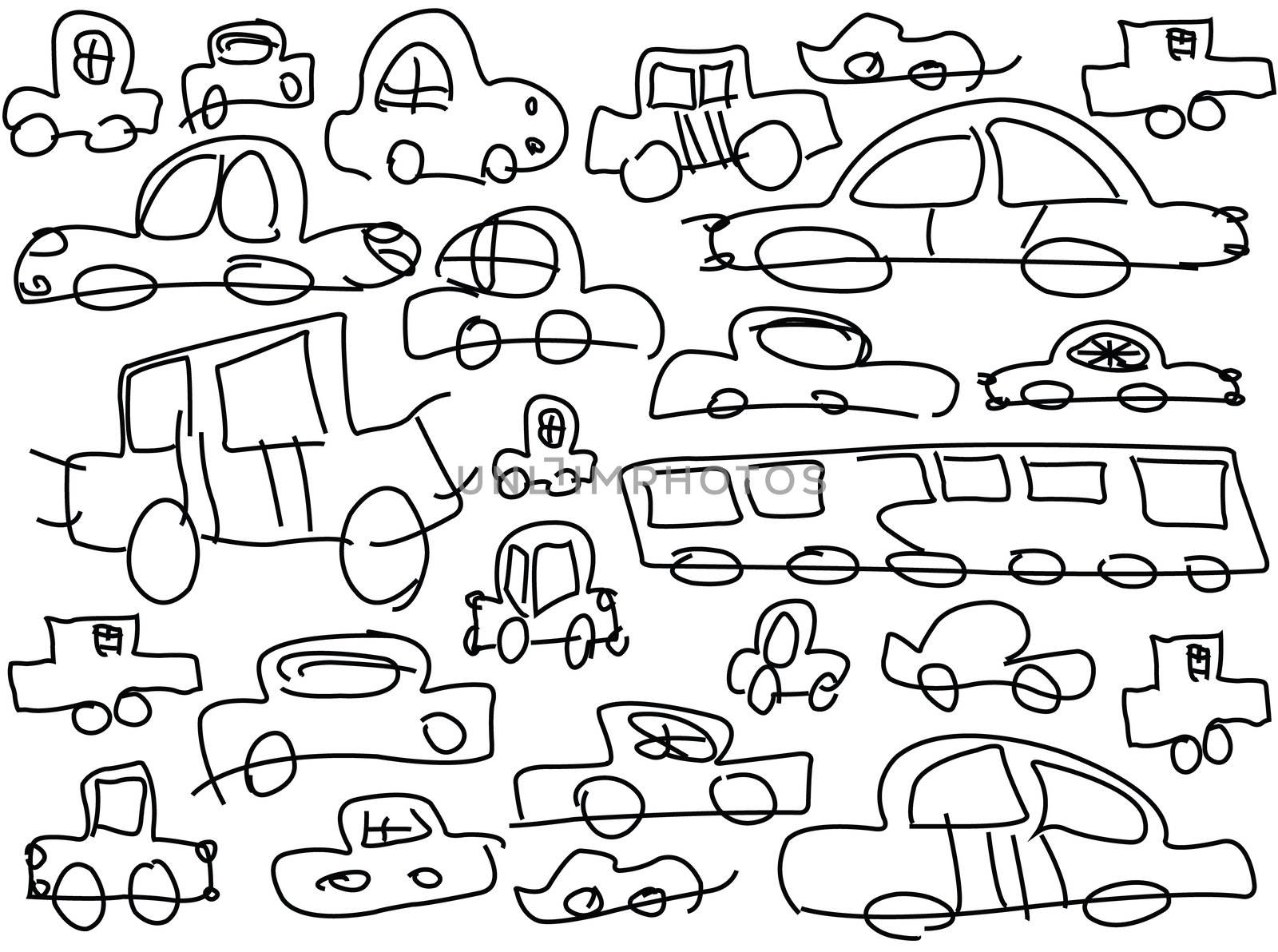 cartoon cars by Dr.G