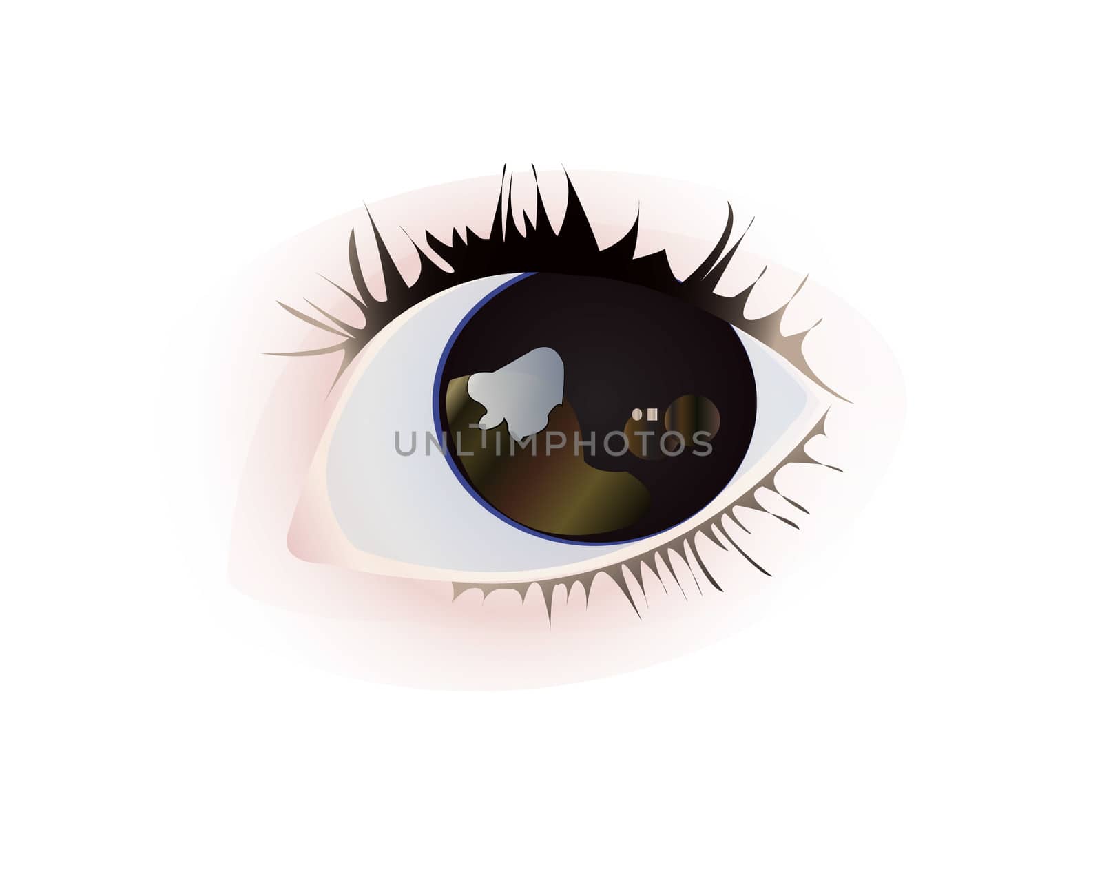 charming child eye vector by Dr.G