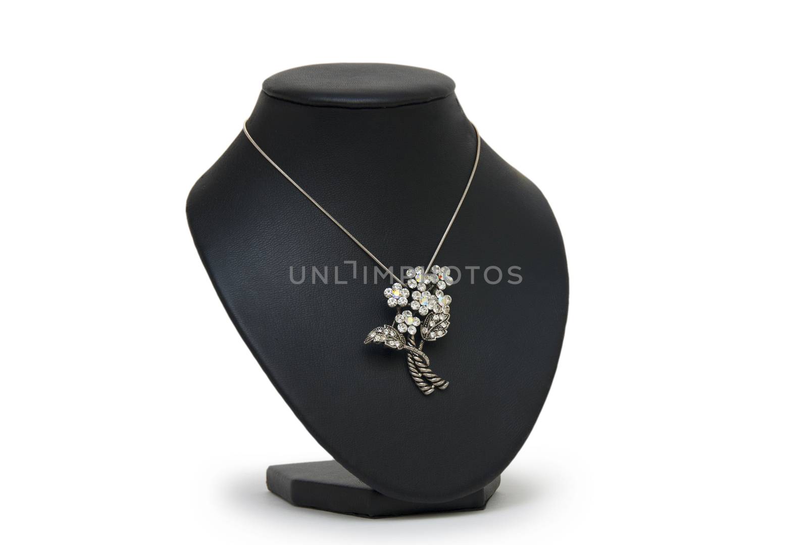 Necklace isolated on the white  by cocoo