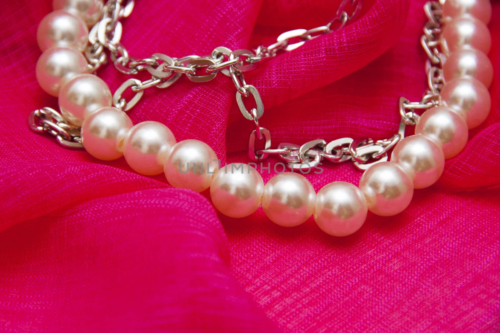 necklace closeup on a white background by cocoo