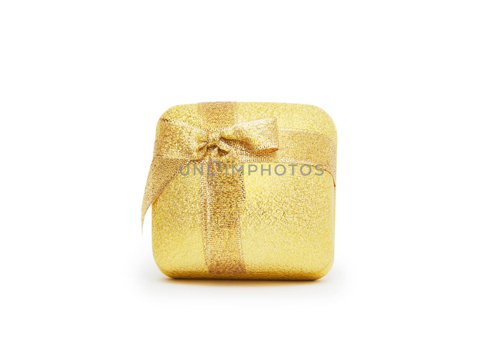 Gift Box Isolated On White Background  by cocoo