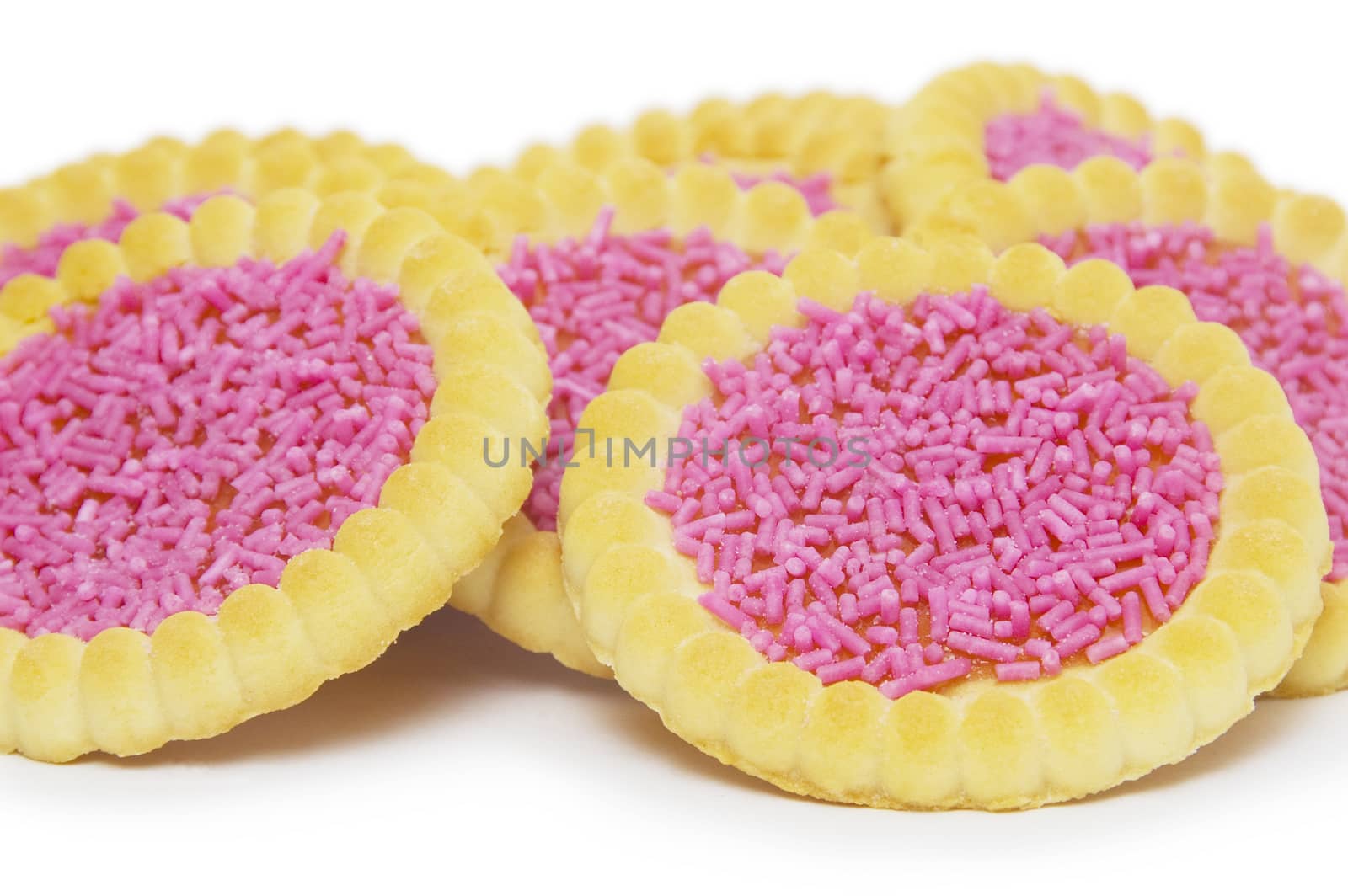 cookies isolated on white background 