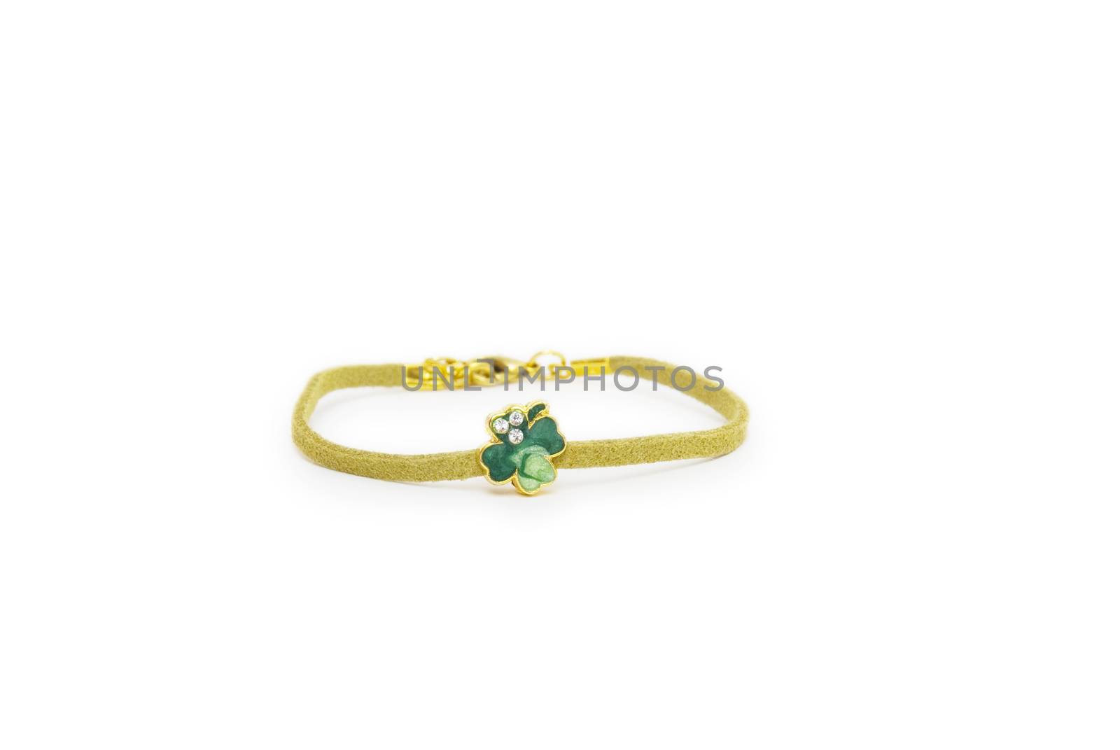 fashion bracelet on a white background 