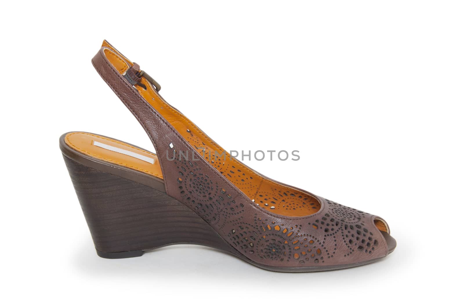 female shoe on a white background  by cocoo