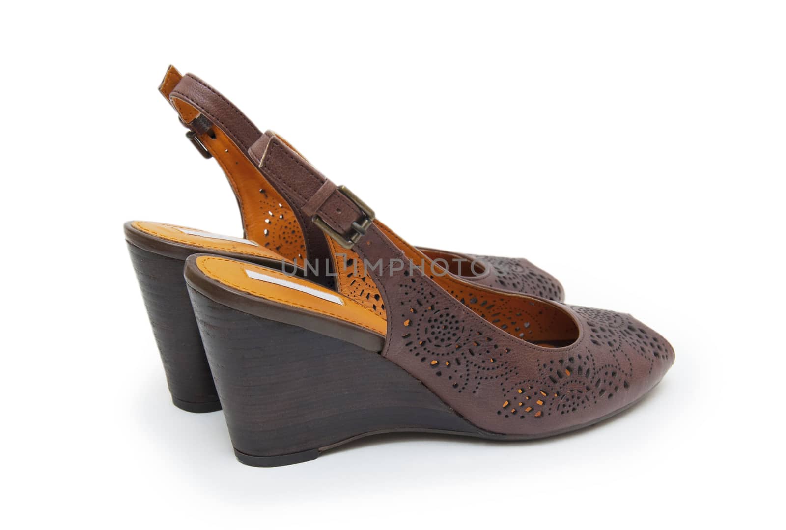 female shoes on a white background  by cocoo