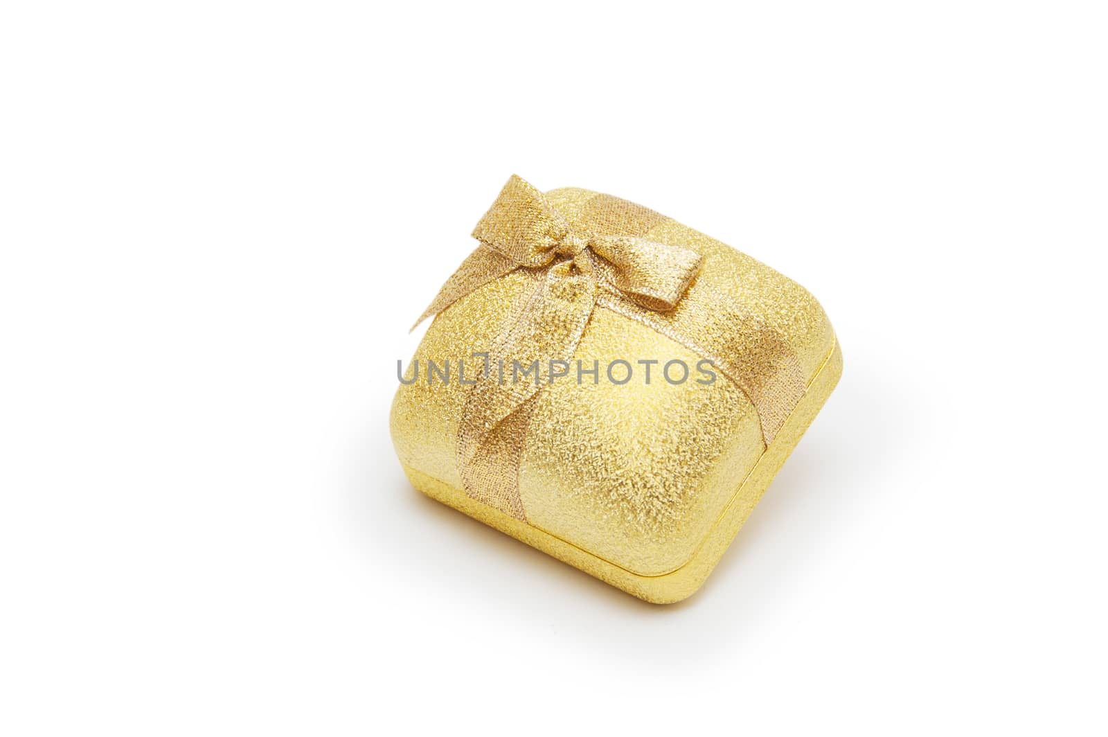 Gift Box Isolated On White Background  by cocoo