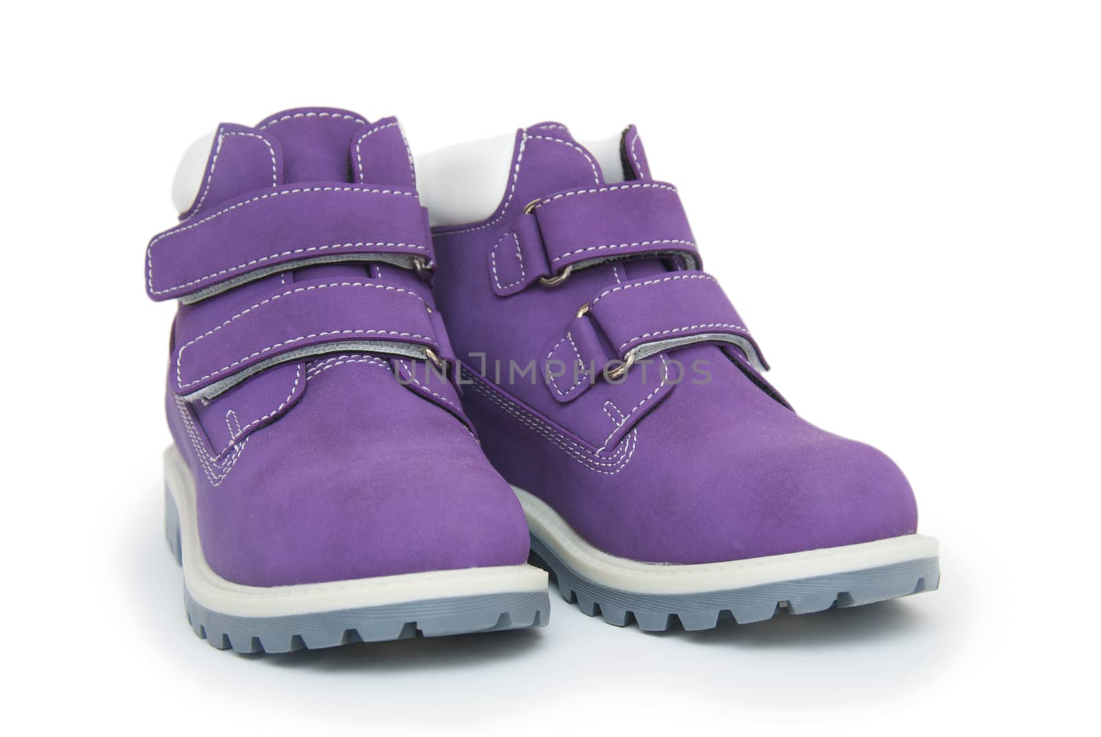 Purple children`s boots  by cocoo