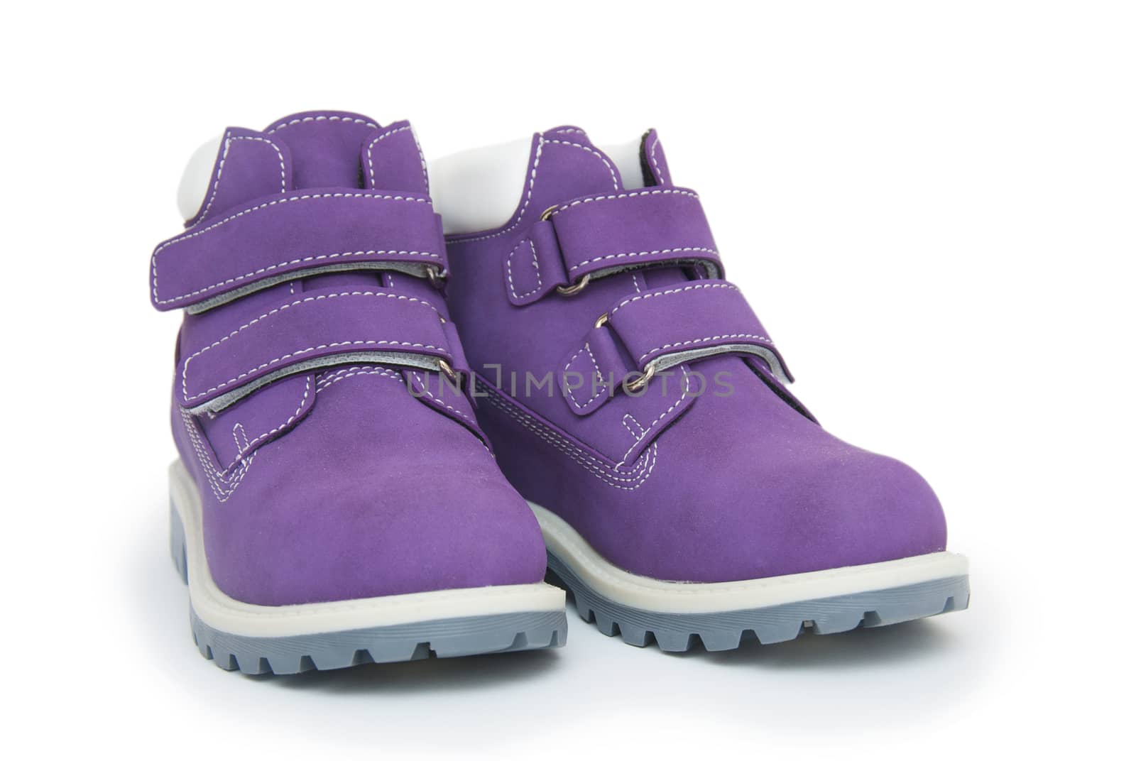 Purple children`s boots 