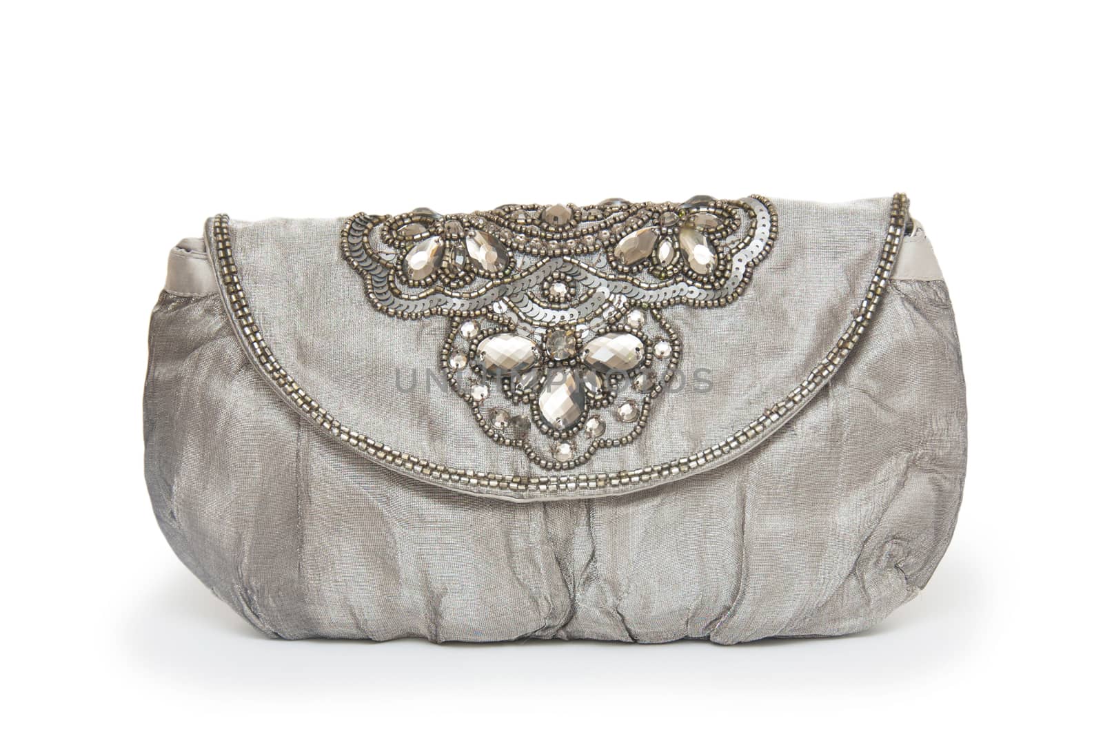 Elegant woman bag on white  by cocoo