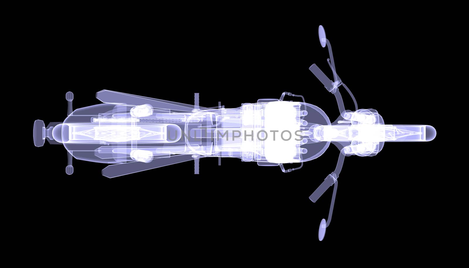 Motorcycle. X-Ray by cherezoff